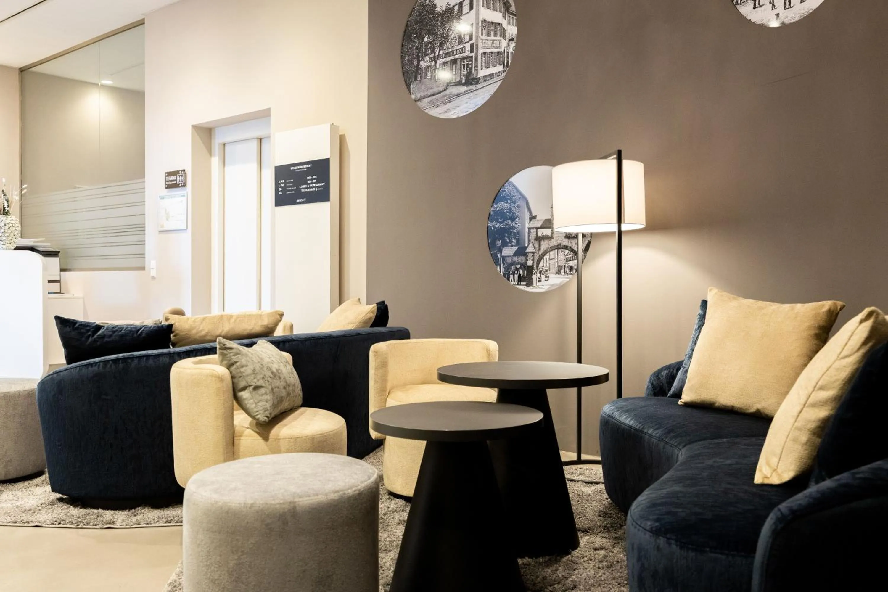 Lobby or reception in Digital Hotel Kronjuwel by BRIGHT Waldkirch - Self Check-in