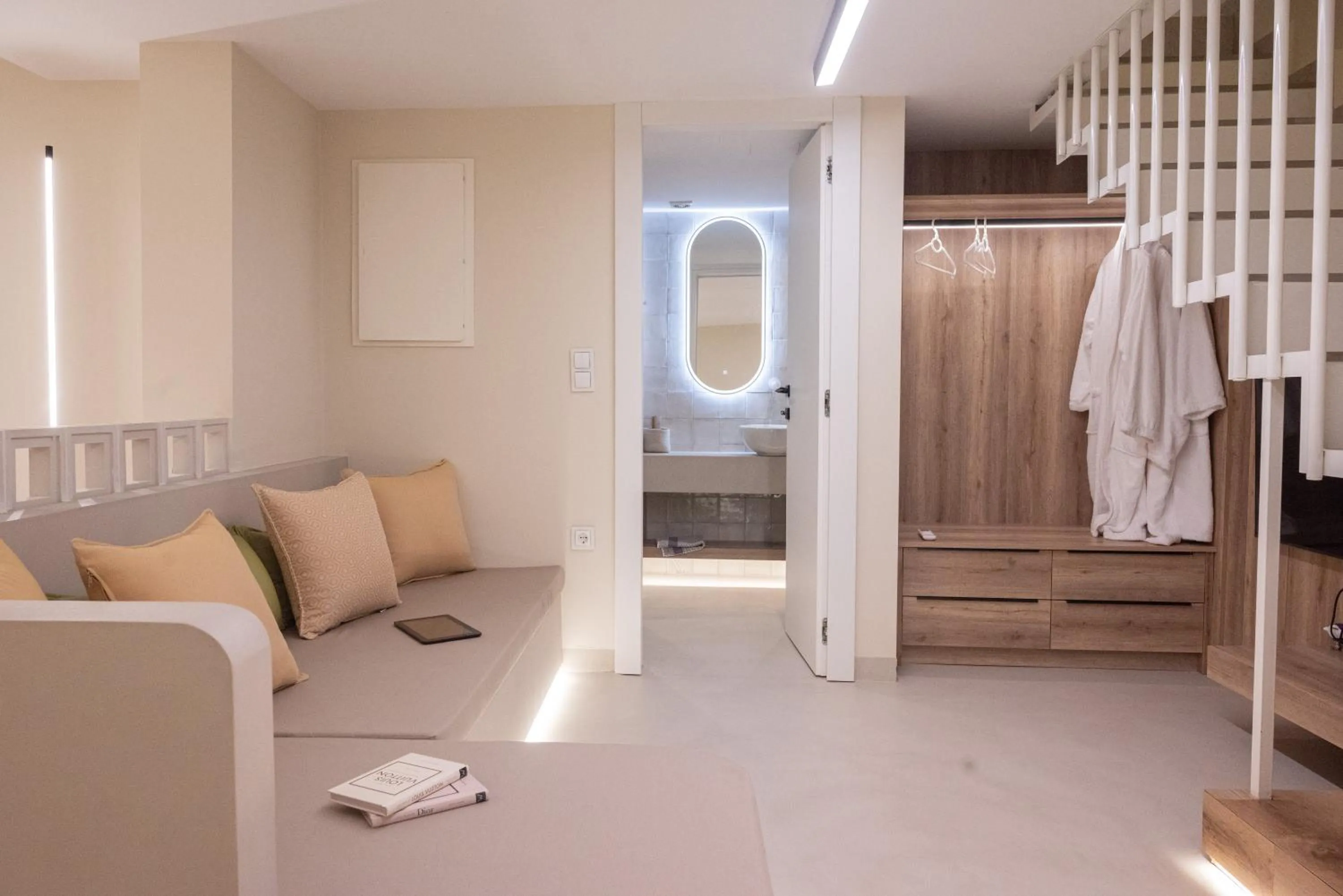 Bed in Anny's Residences & Suites