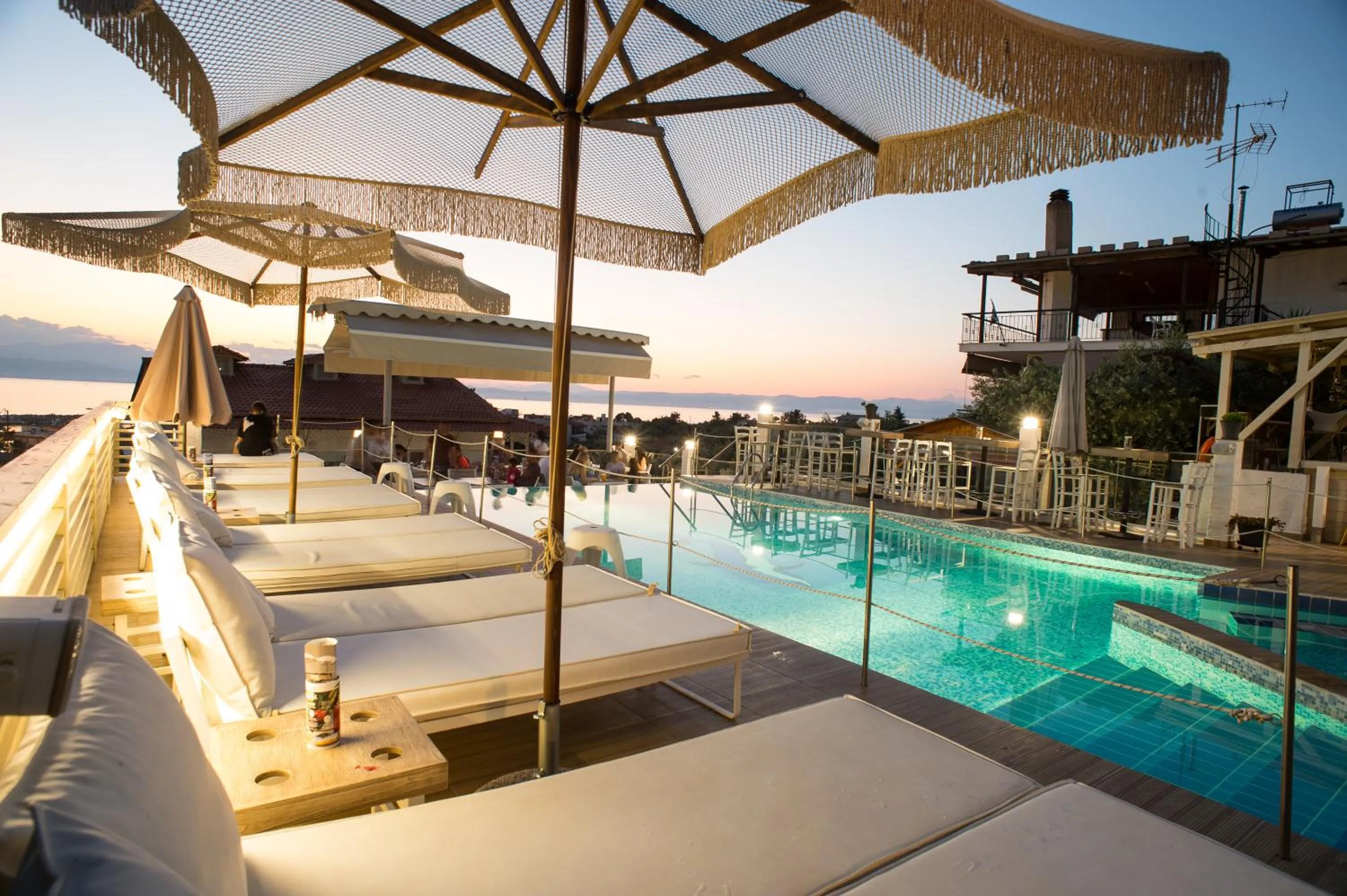 Pool view in Anny's Residences & Suites