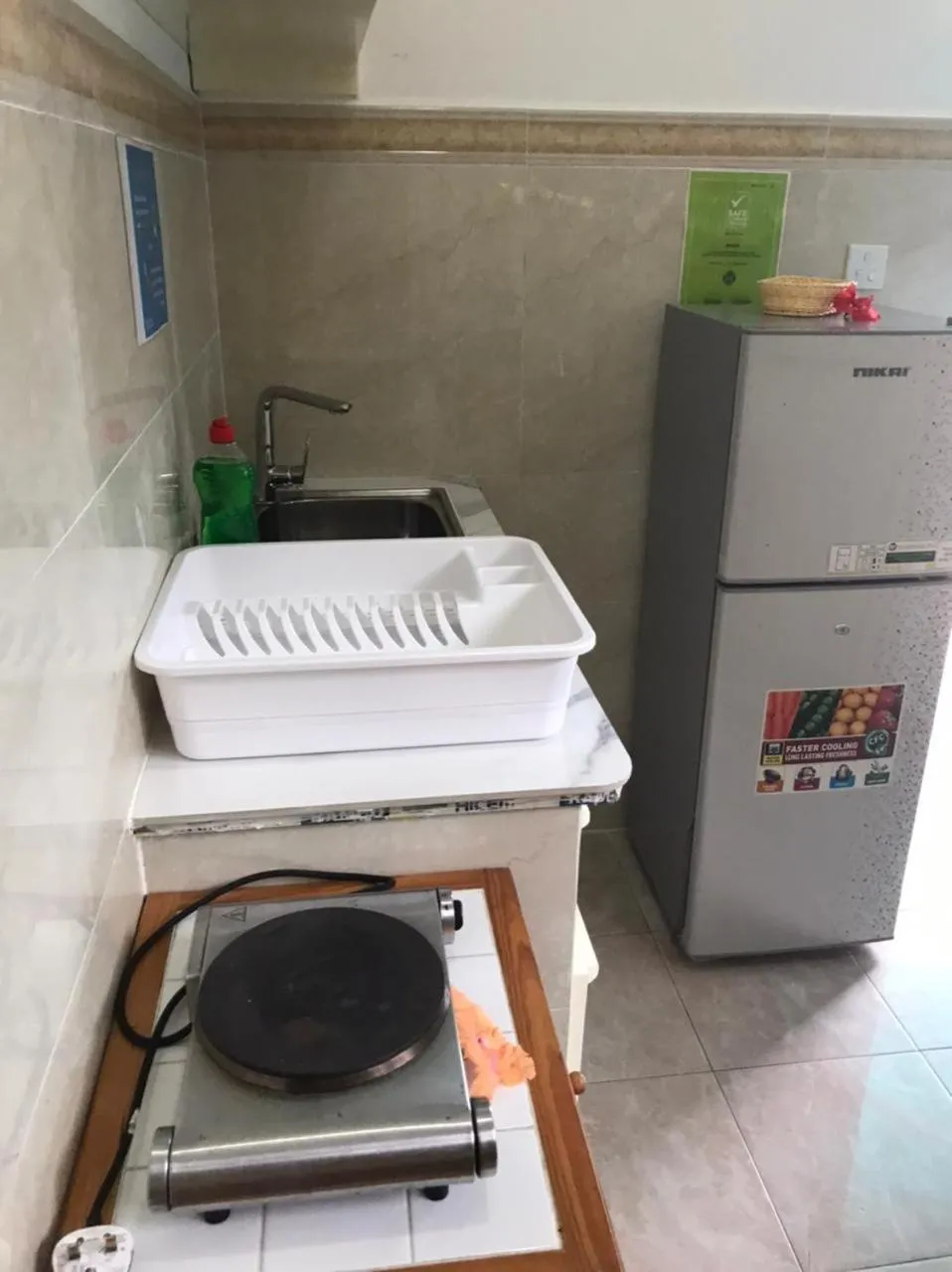 Kitchen or kitchenette in Acquario Guesthouse