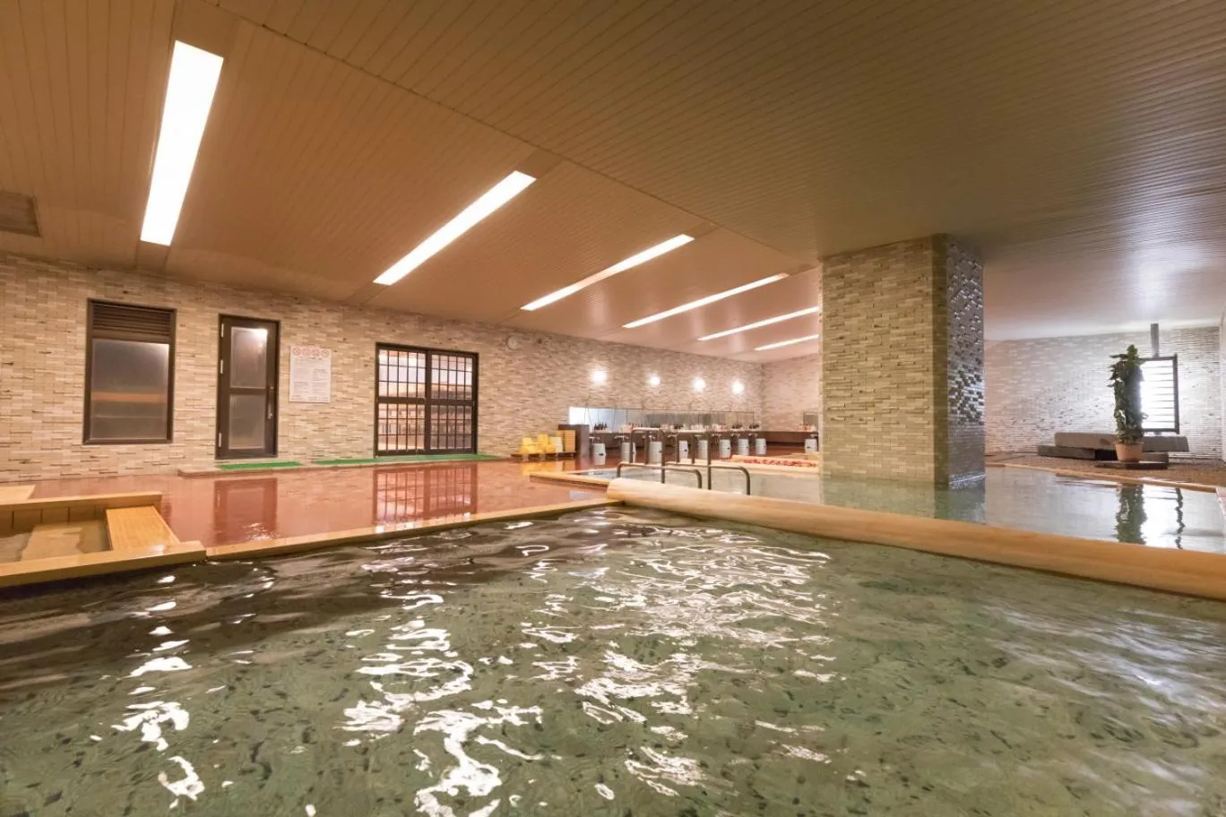 Hot Spring Bath in Hotel Senshukaku