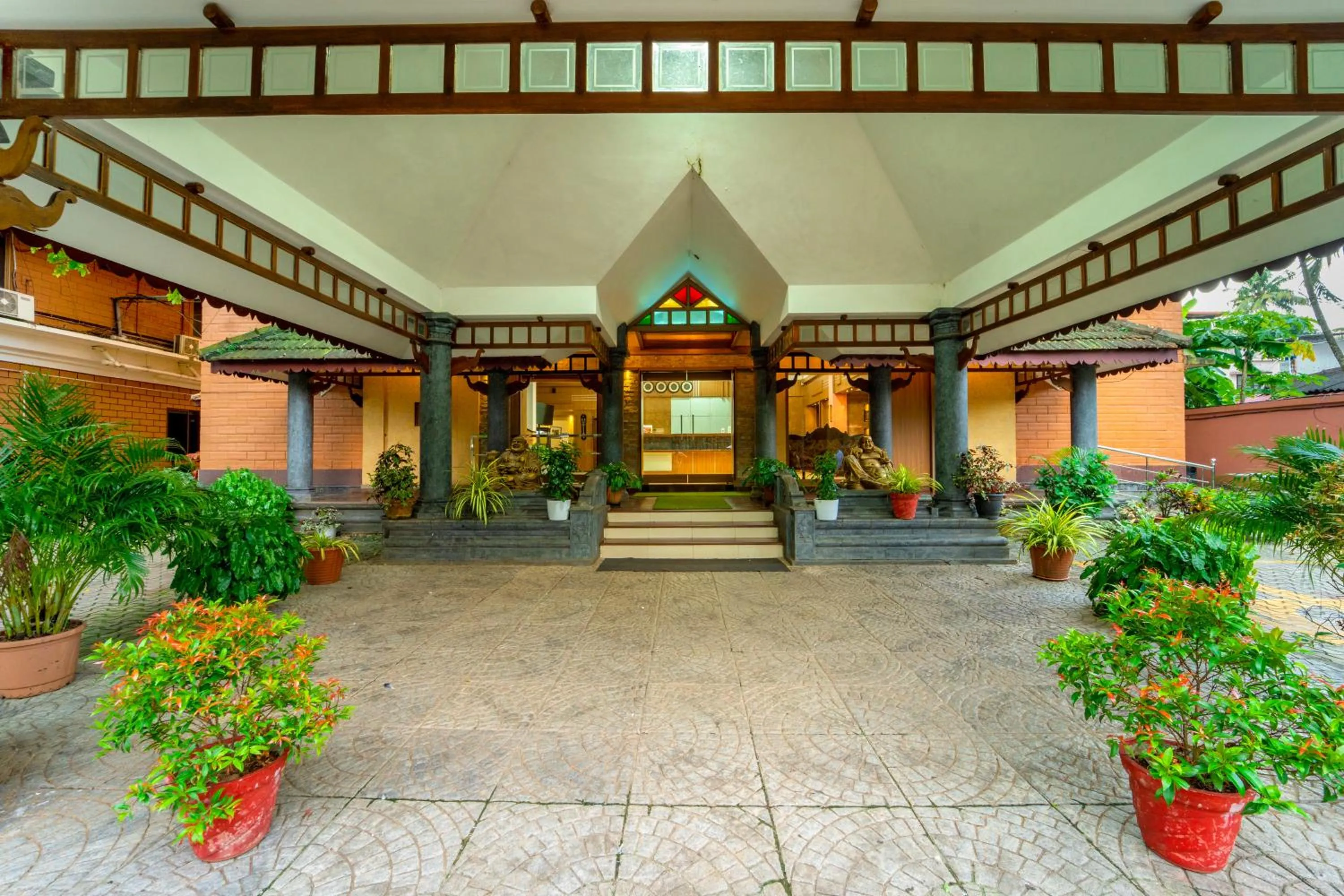 Facade/entrance in Pagoda Resorts Alleppey