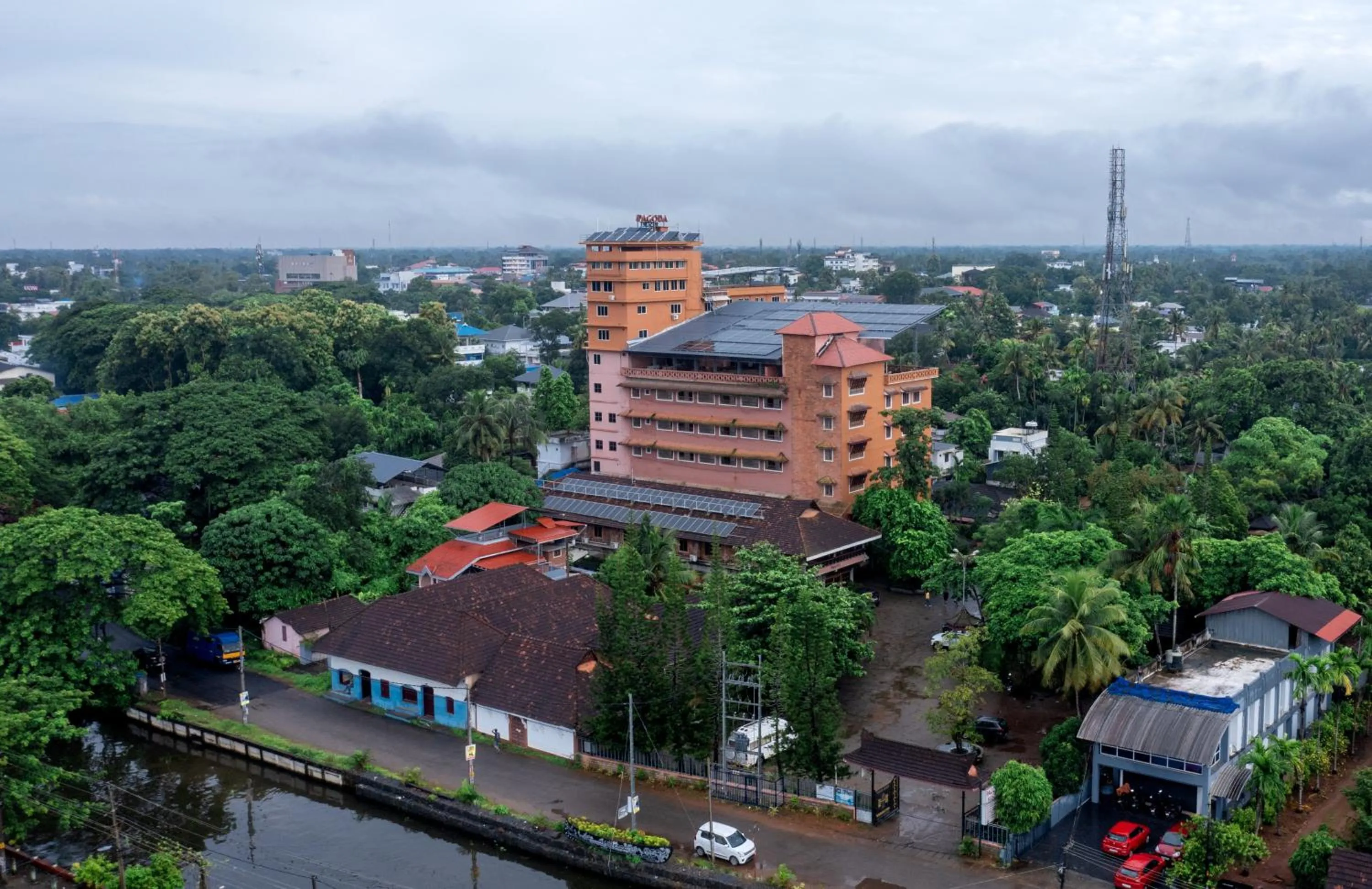 Bird's eye view in Pagoda Resorts Alleppey