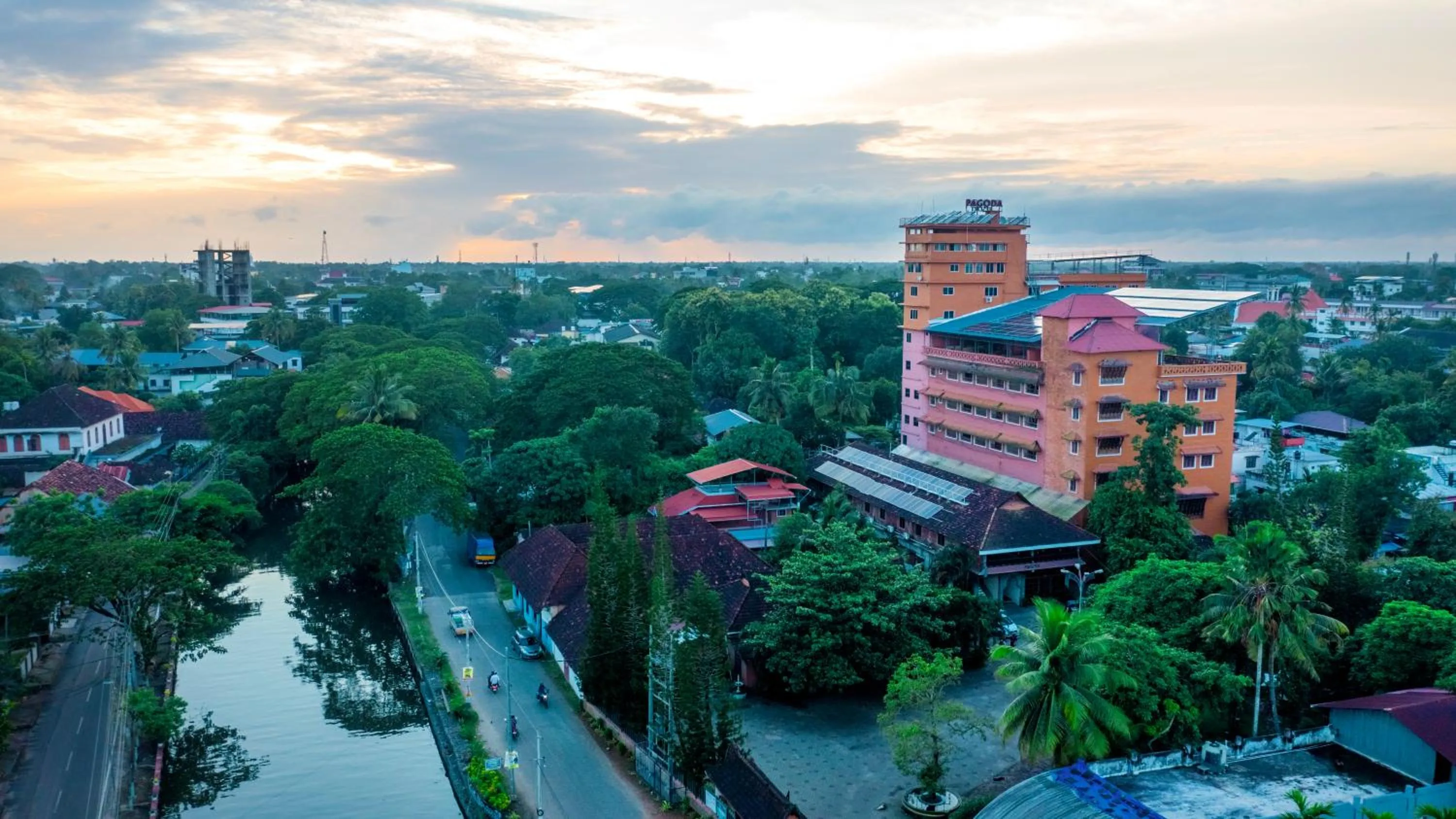 Bird's eye view in Pagoda Resorts Alleppey