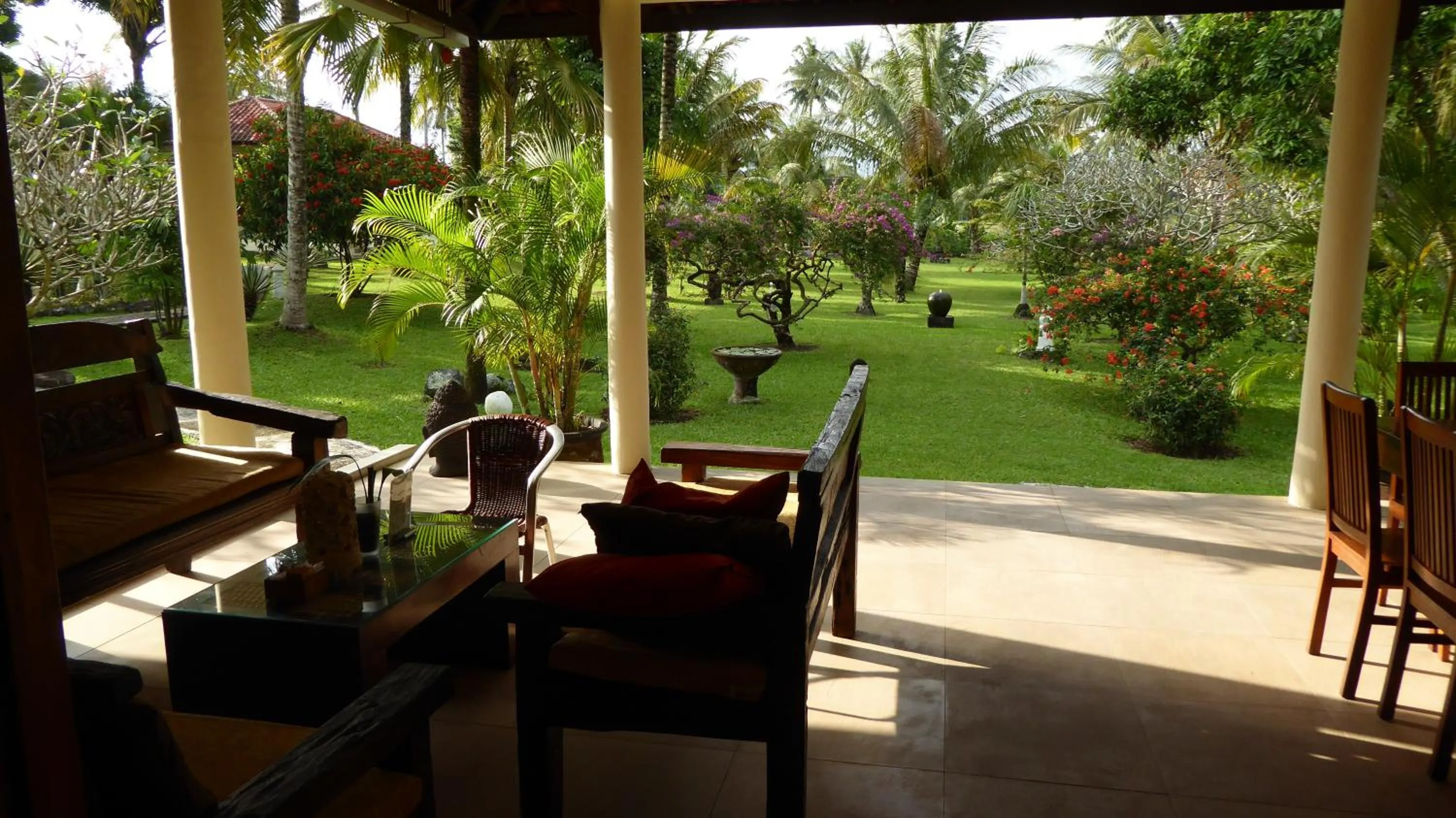 Garden in Rumah Kita Villa/hotel