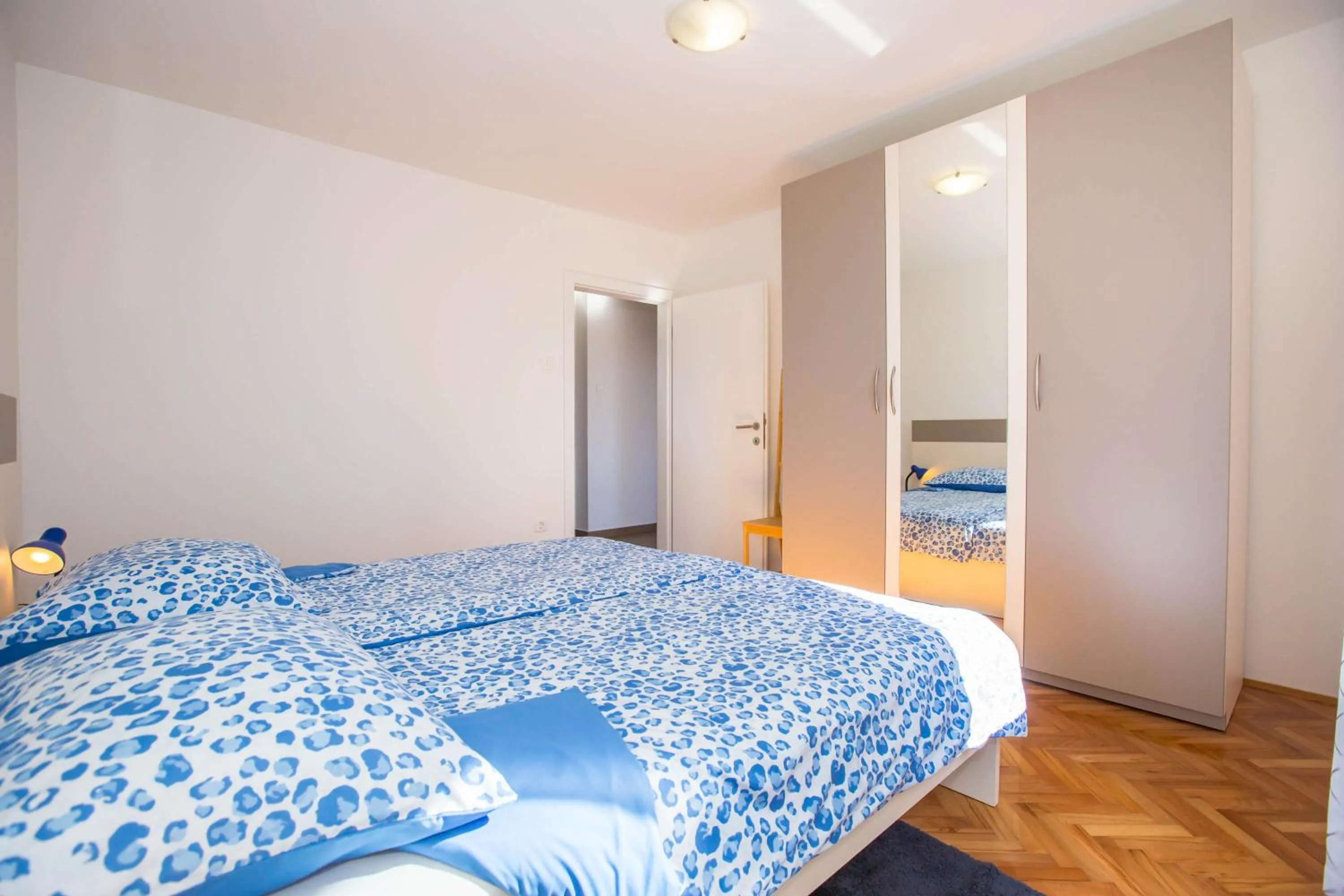 Bedroom, Bed in Apartment Ivan
