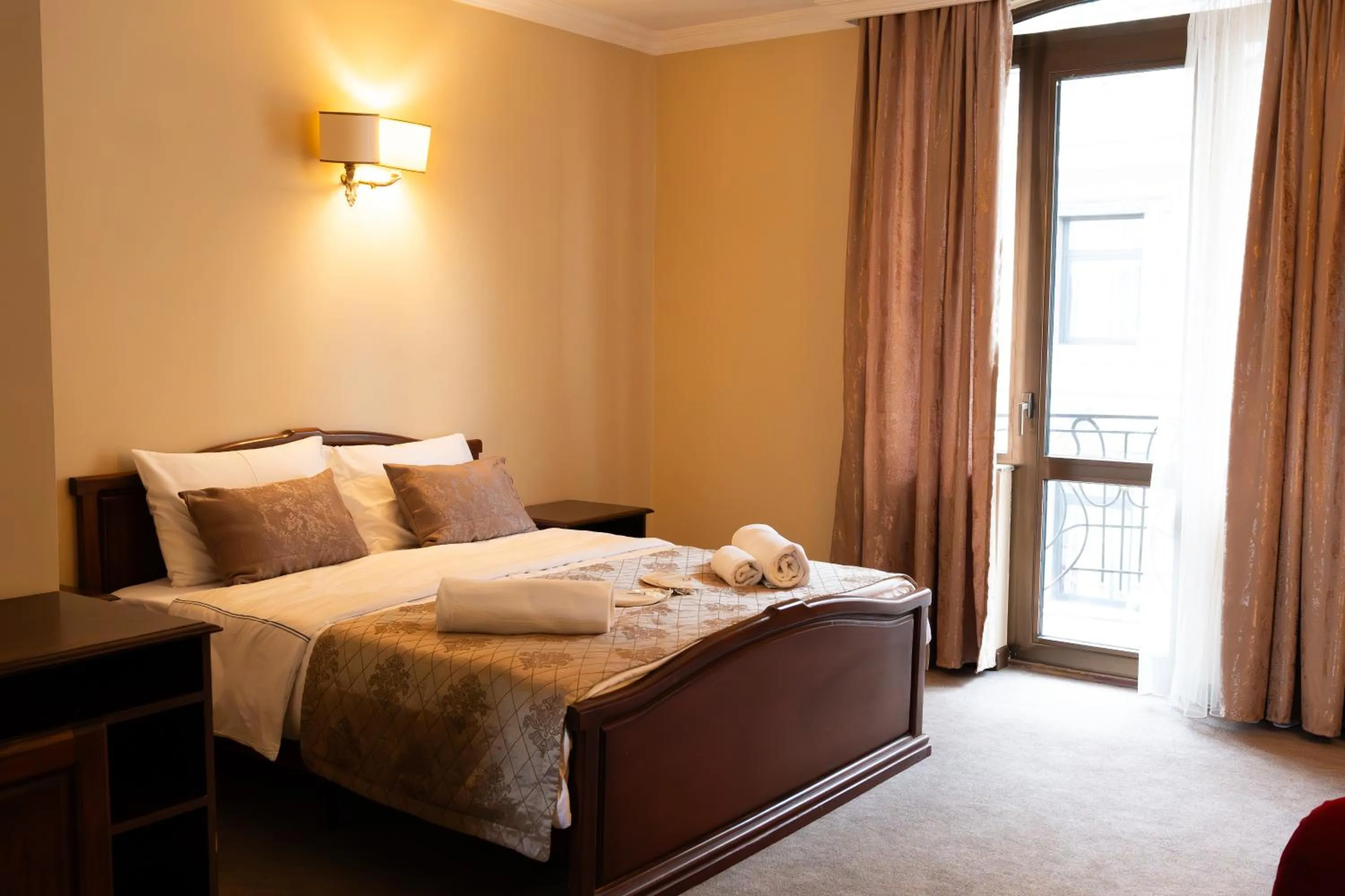 Bed in Ritsa Boutique Hotel