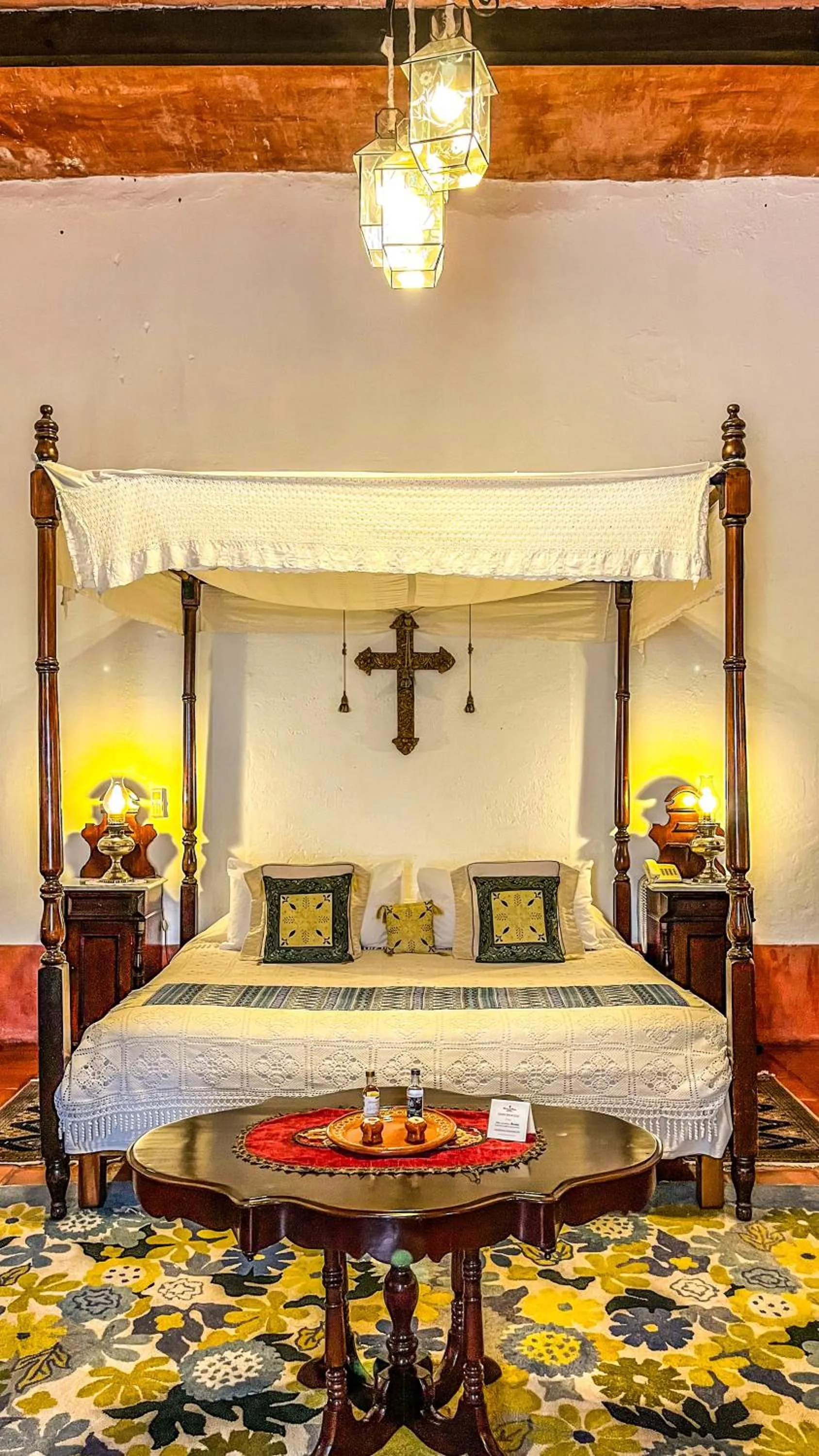 Bed in Hacienda El Carmen Hotel & Spa