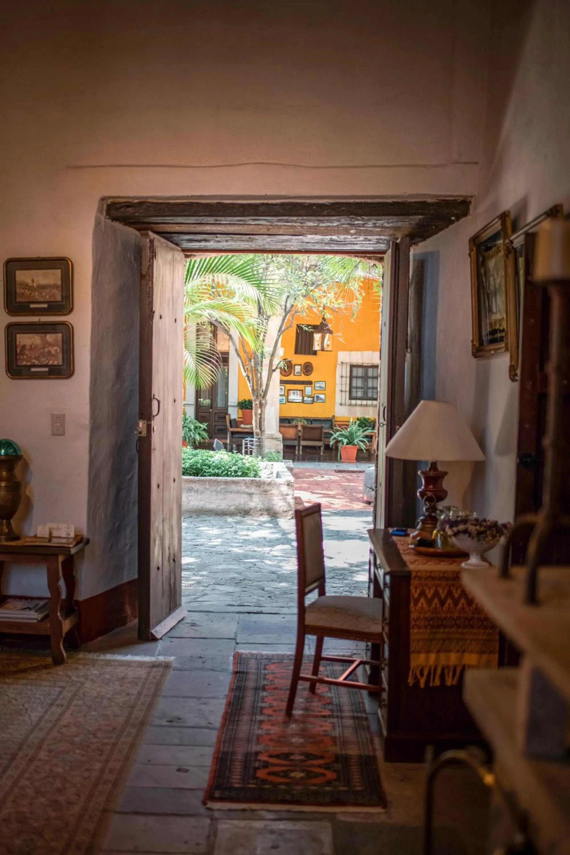 Seating area in Hacienda El Carmen Hotel & Spa