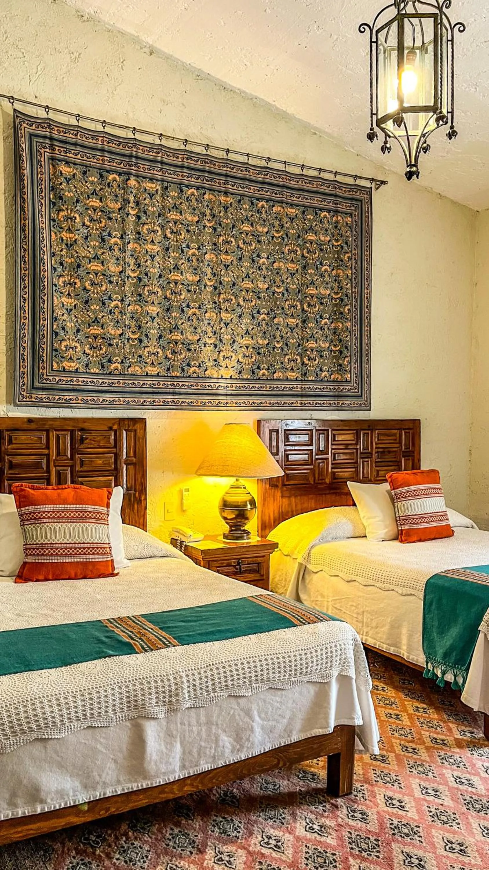 Bed in Hacienda El Carmen Hotel & Spa