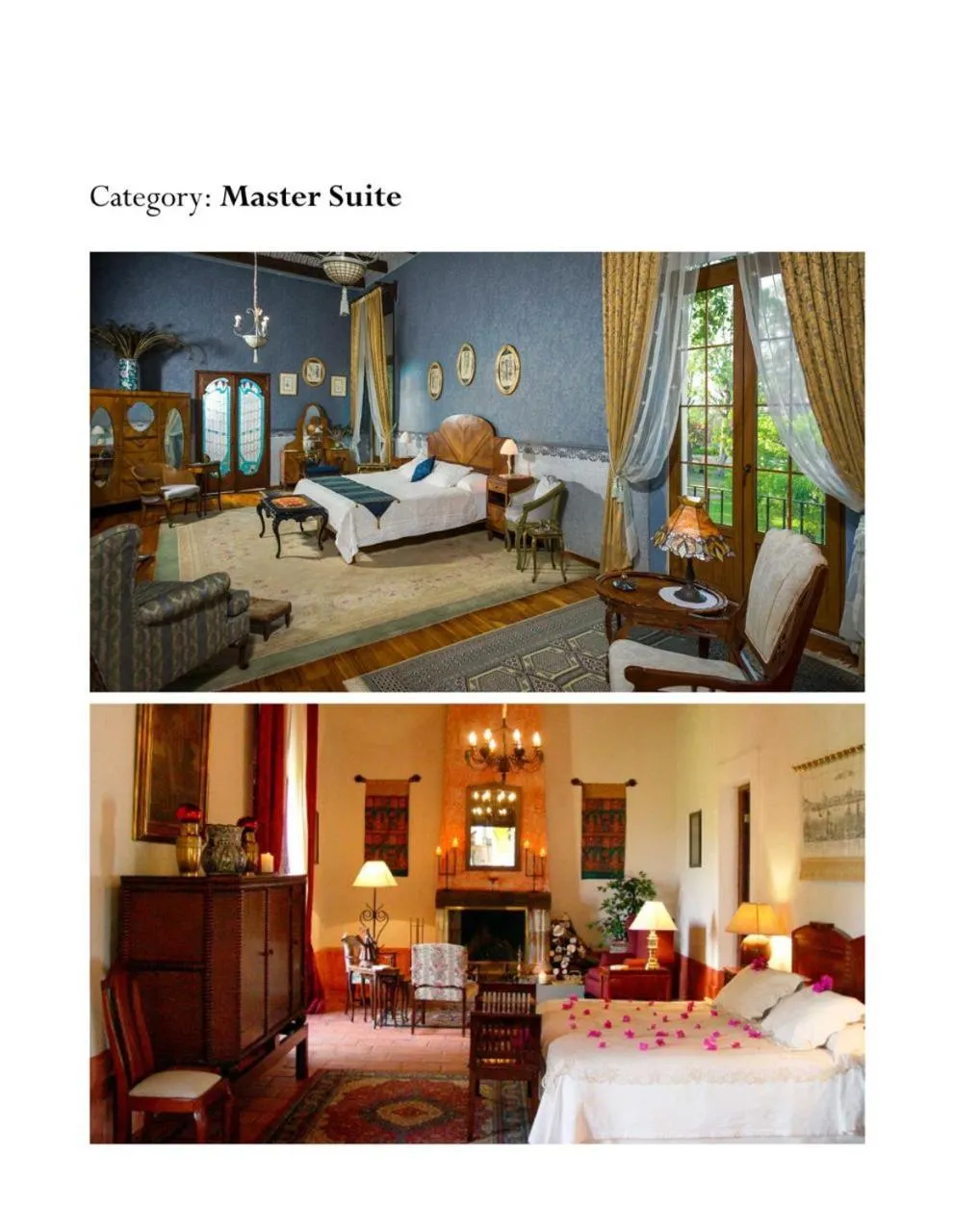 Bed in Hacienda El Carmen Hotel & Spa