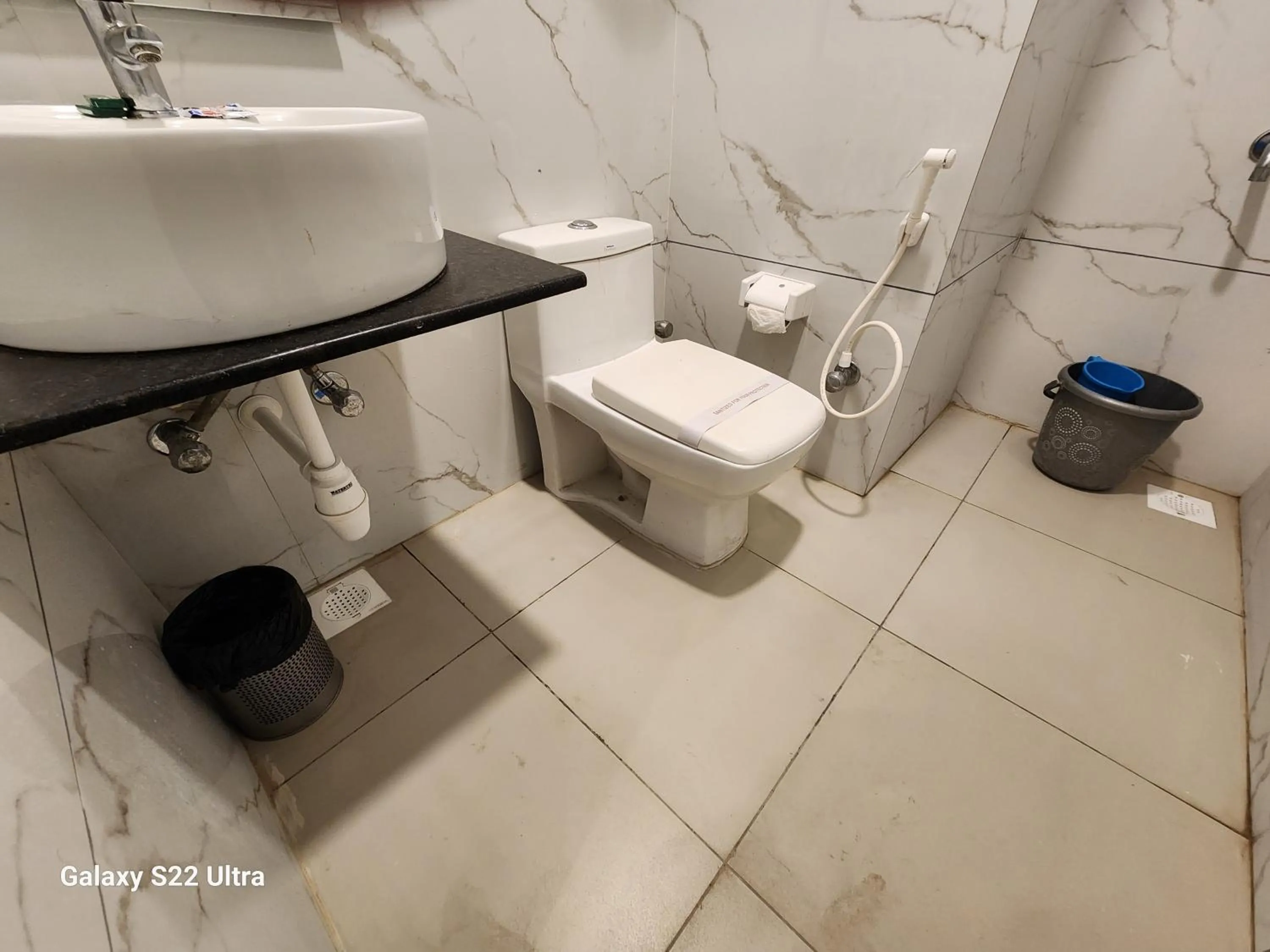 Toilet in Square 9 Inn - A Boutique Hotel