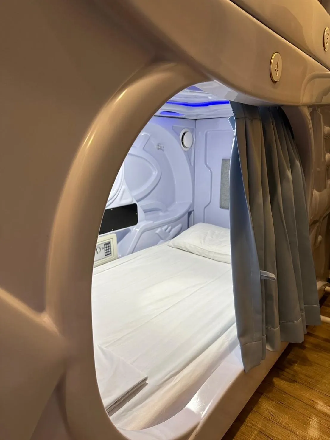 Bed in SleepBox Hostel