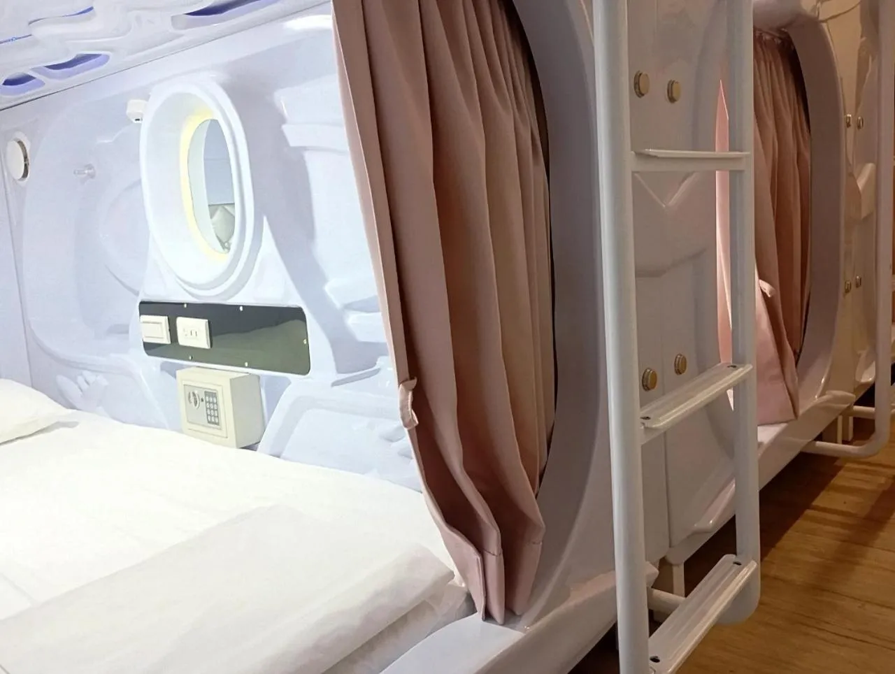 Bed in SleepBox Hostel