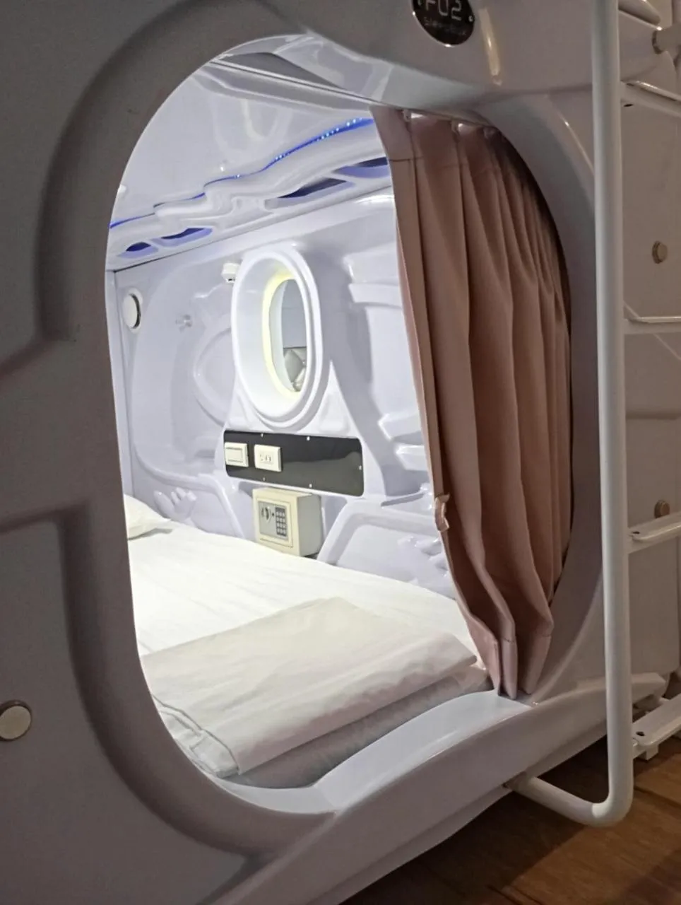 Bed in SleepBox Hostel