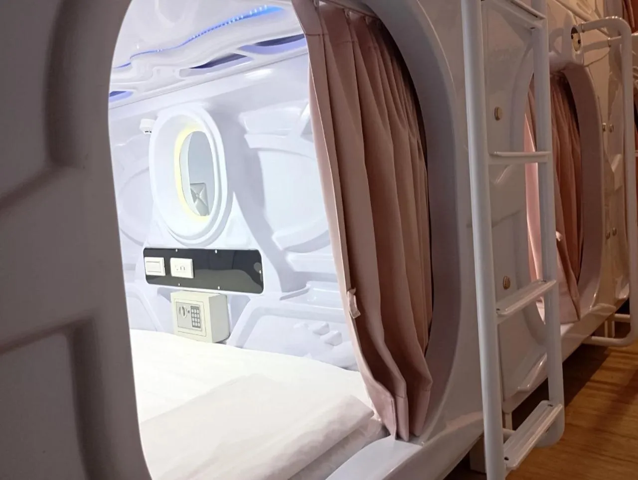 Bed in SleepBox Hostel