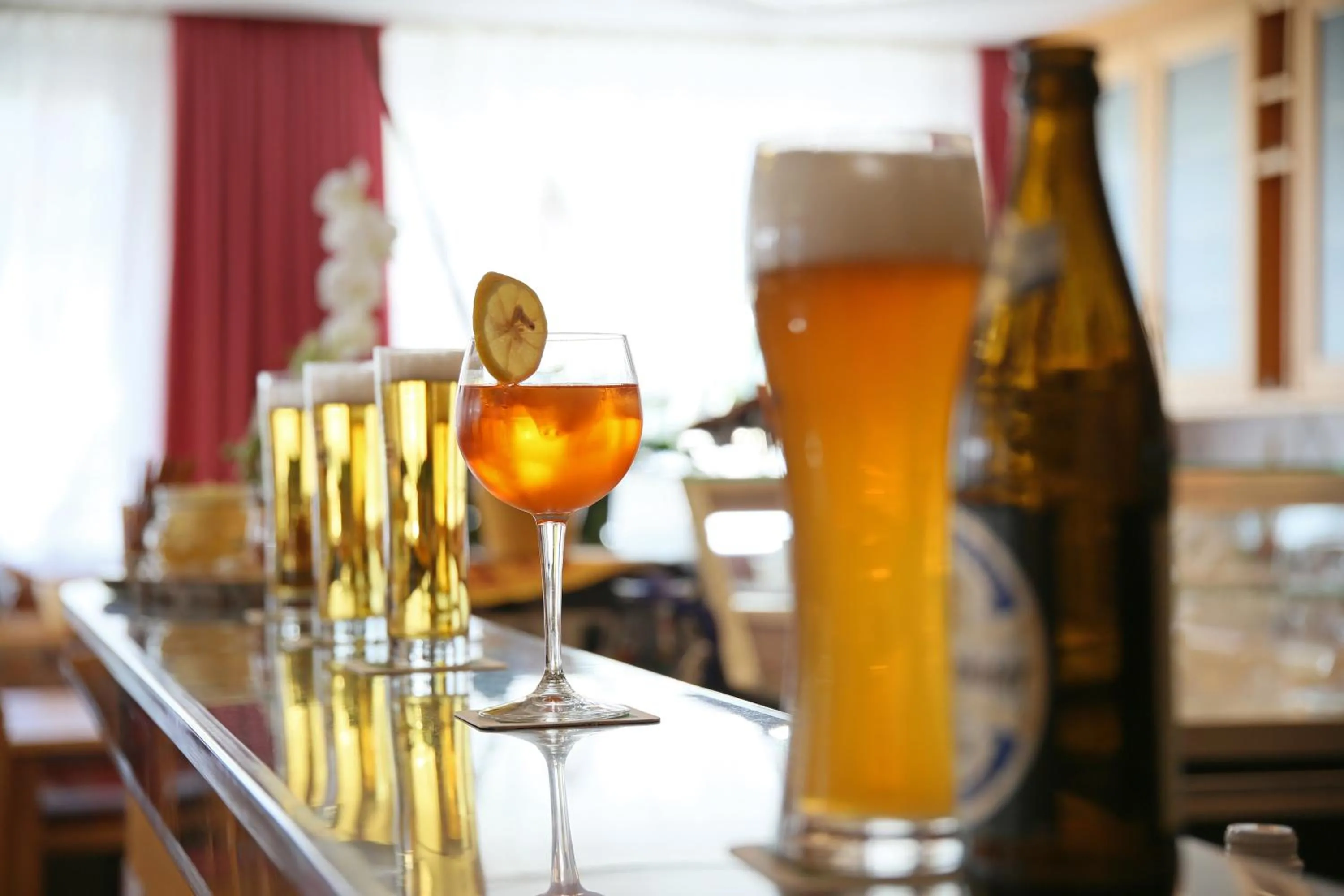 Lounge or bar in Pension Alpenhof B&B