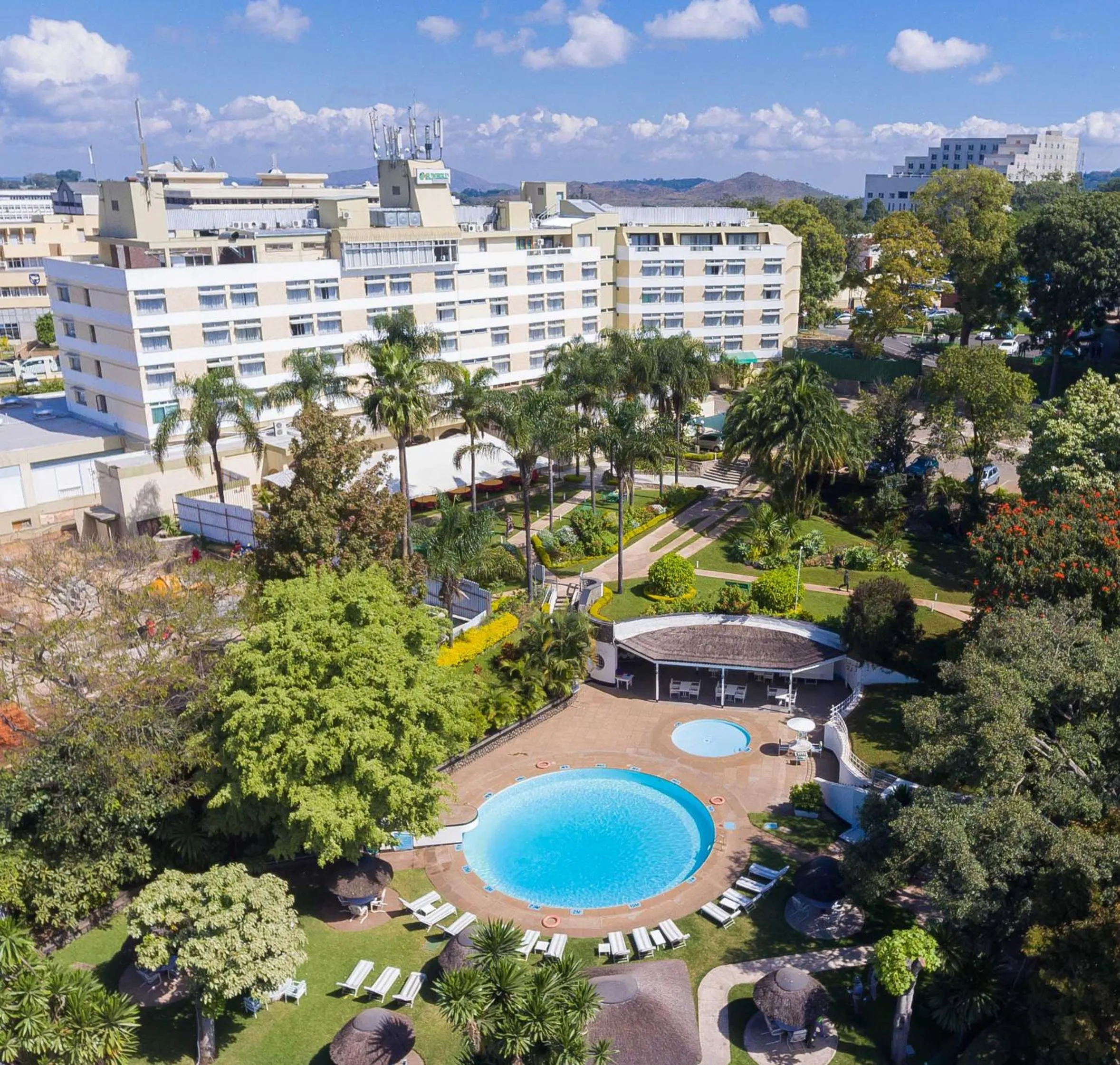 Pool view in Sunbird Mount Soche