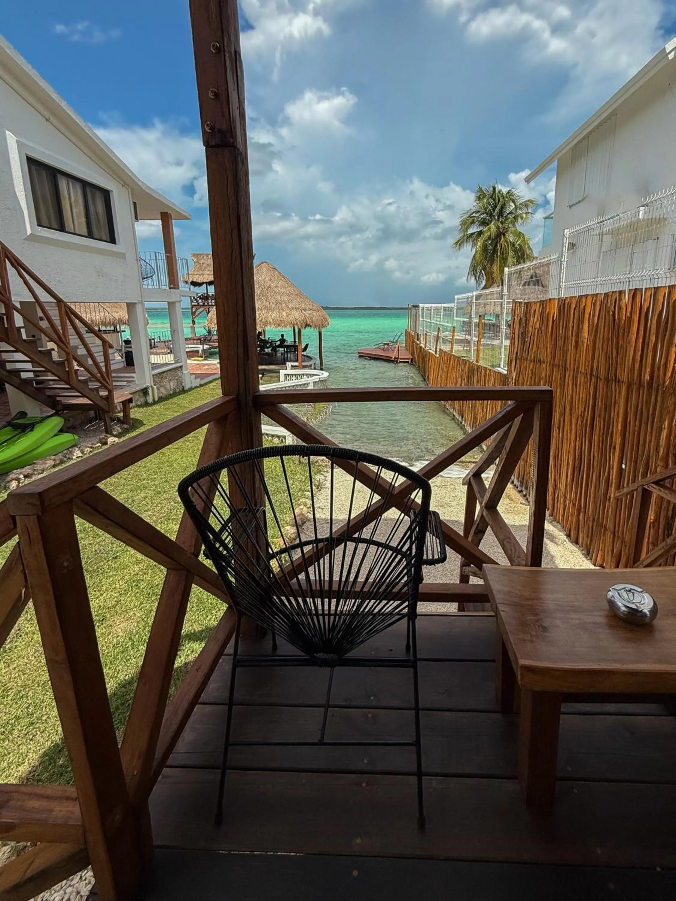 Balcony/Terrace in Hotel Solana Bacalar Lakefront