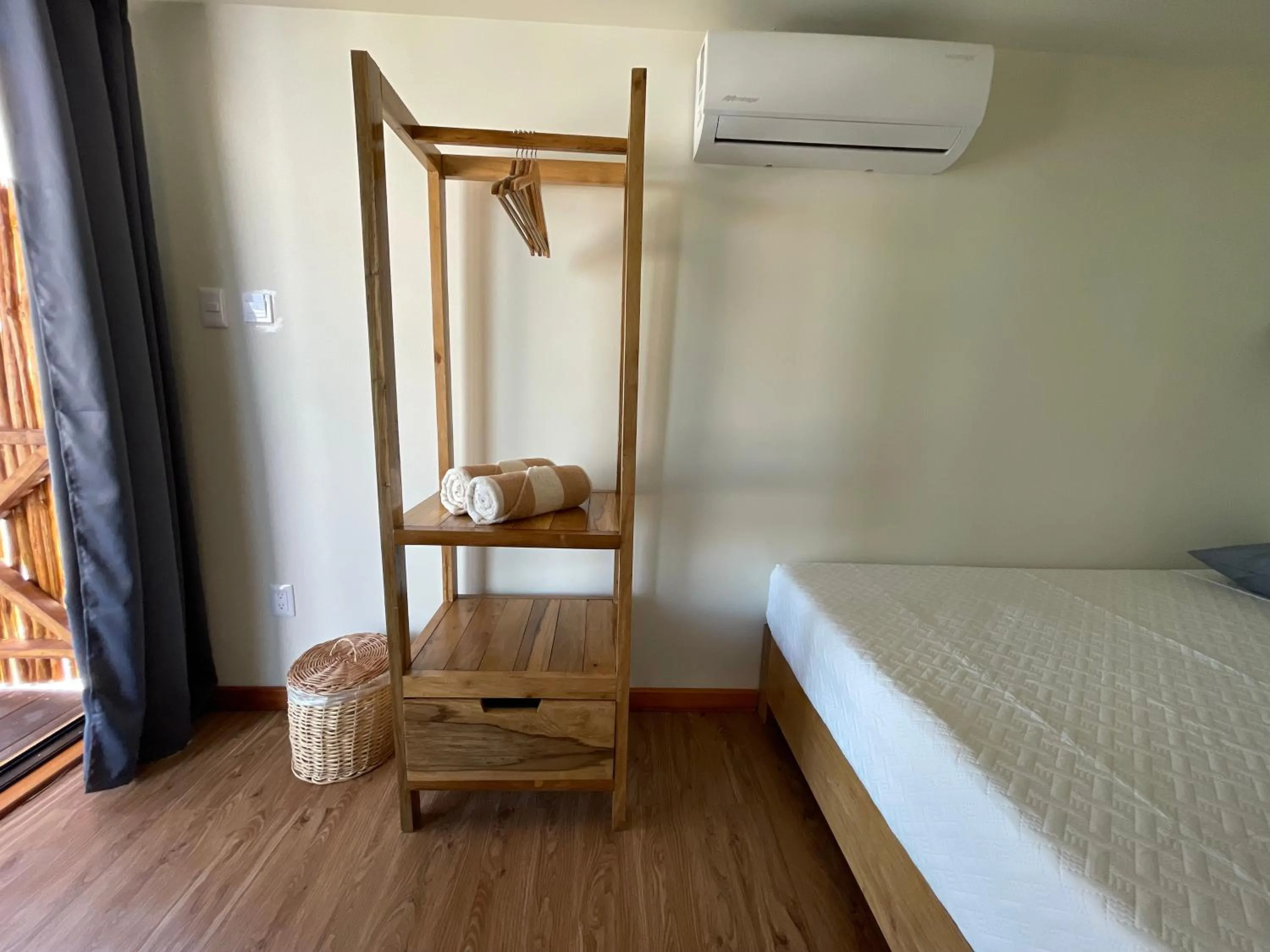 Bed in Hotel Solana Bacalar Lakefront