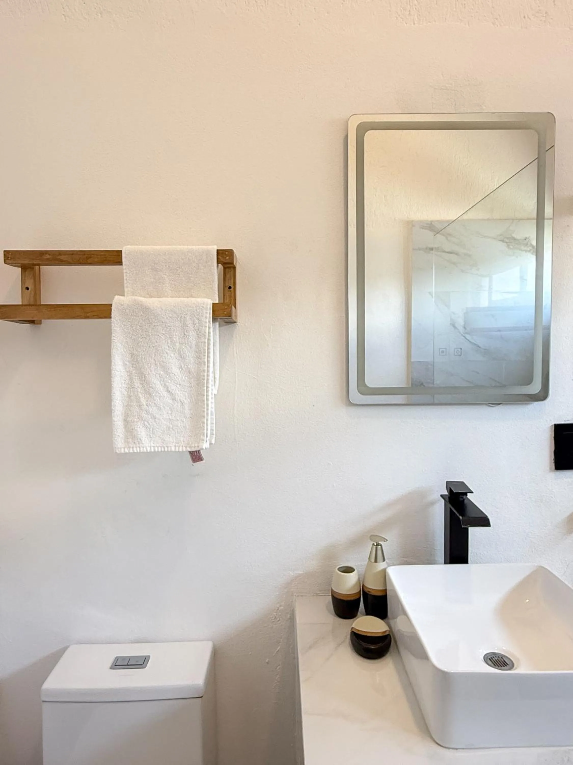 Bathroom in Hotel Solana Bacalar Lakefront