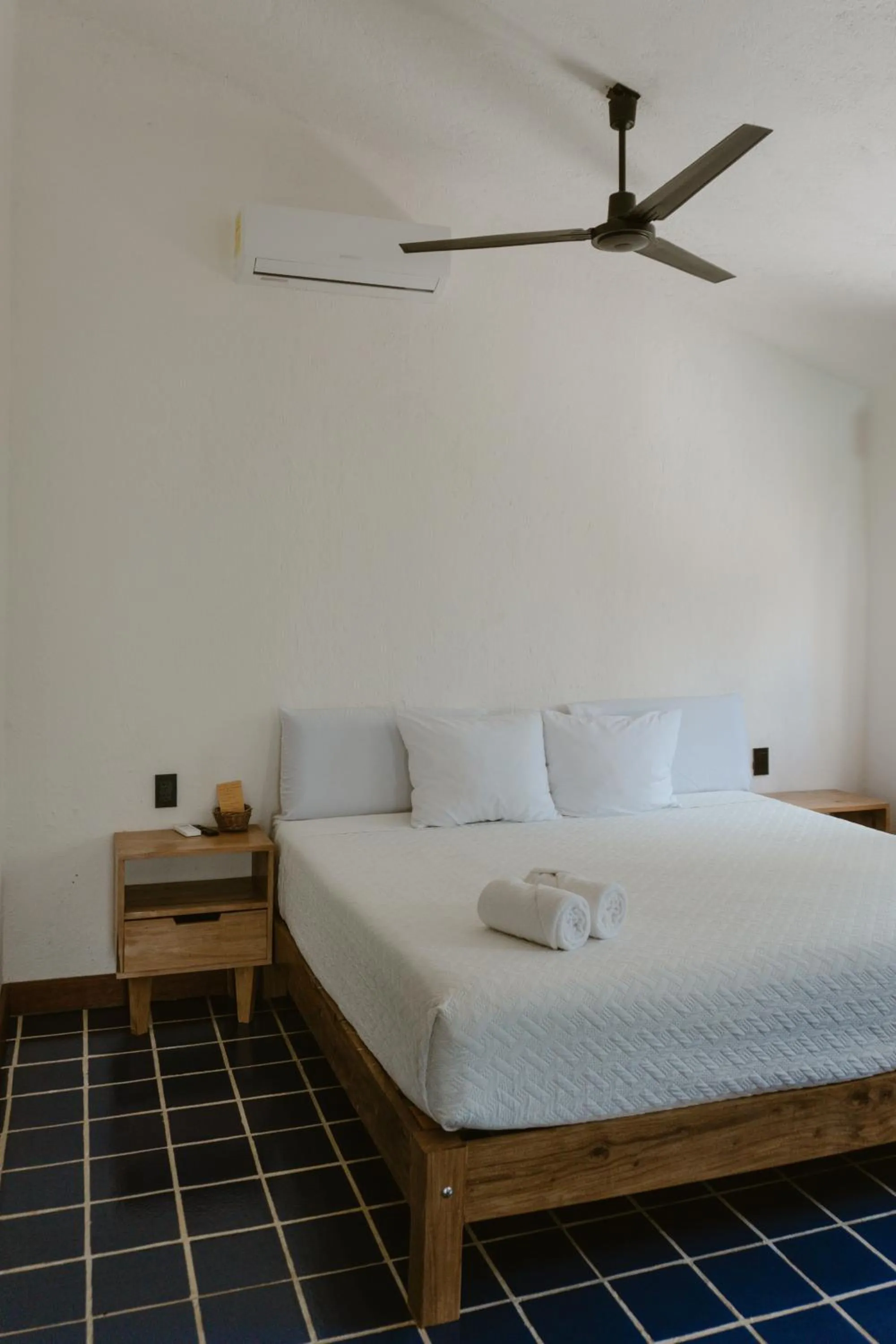 Bed in Hotel Solana Bacalar Lakefront