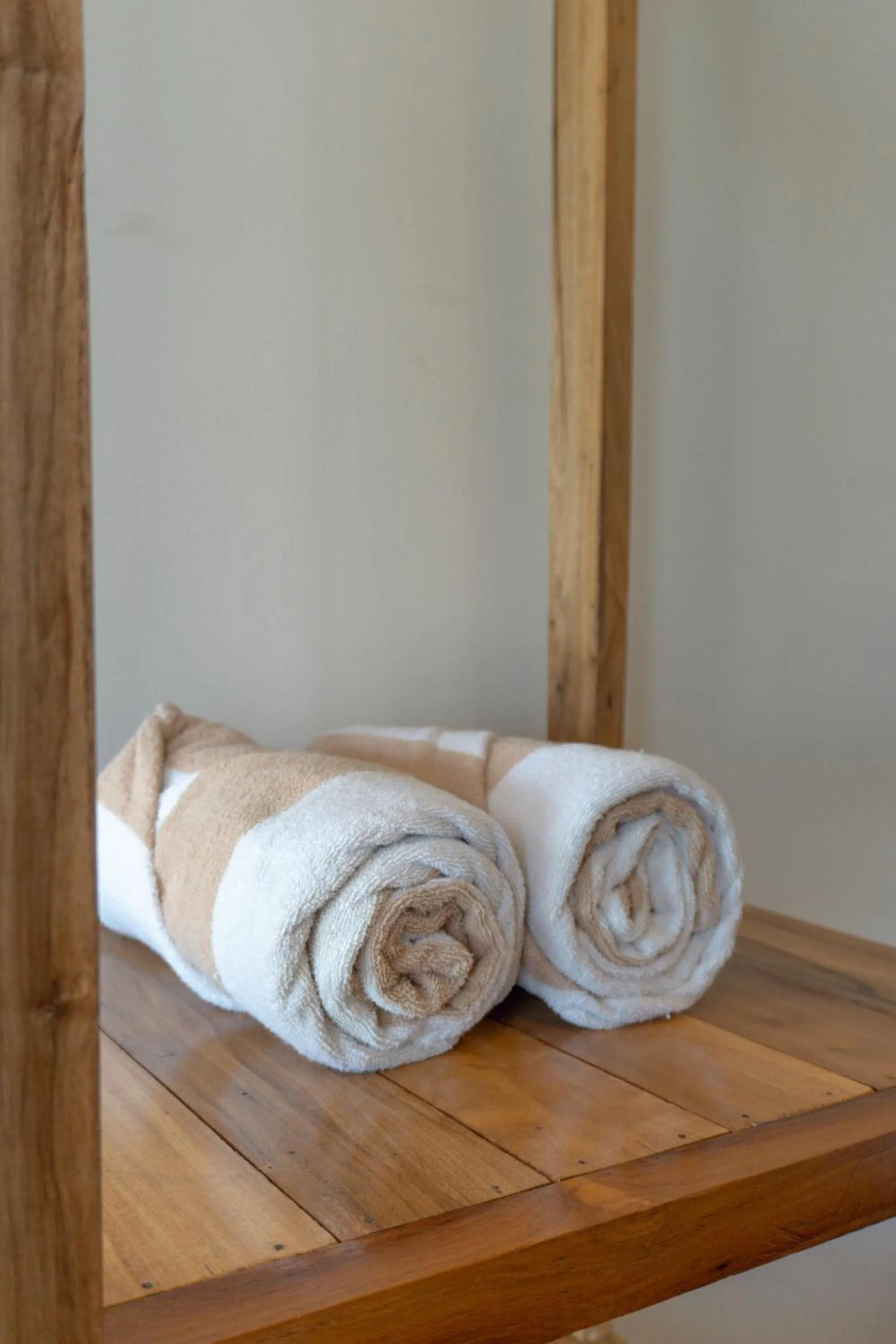 towels in Hotel Solana Bacalar Lakefront