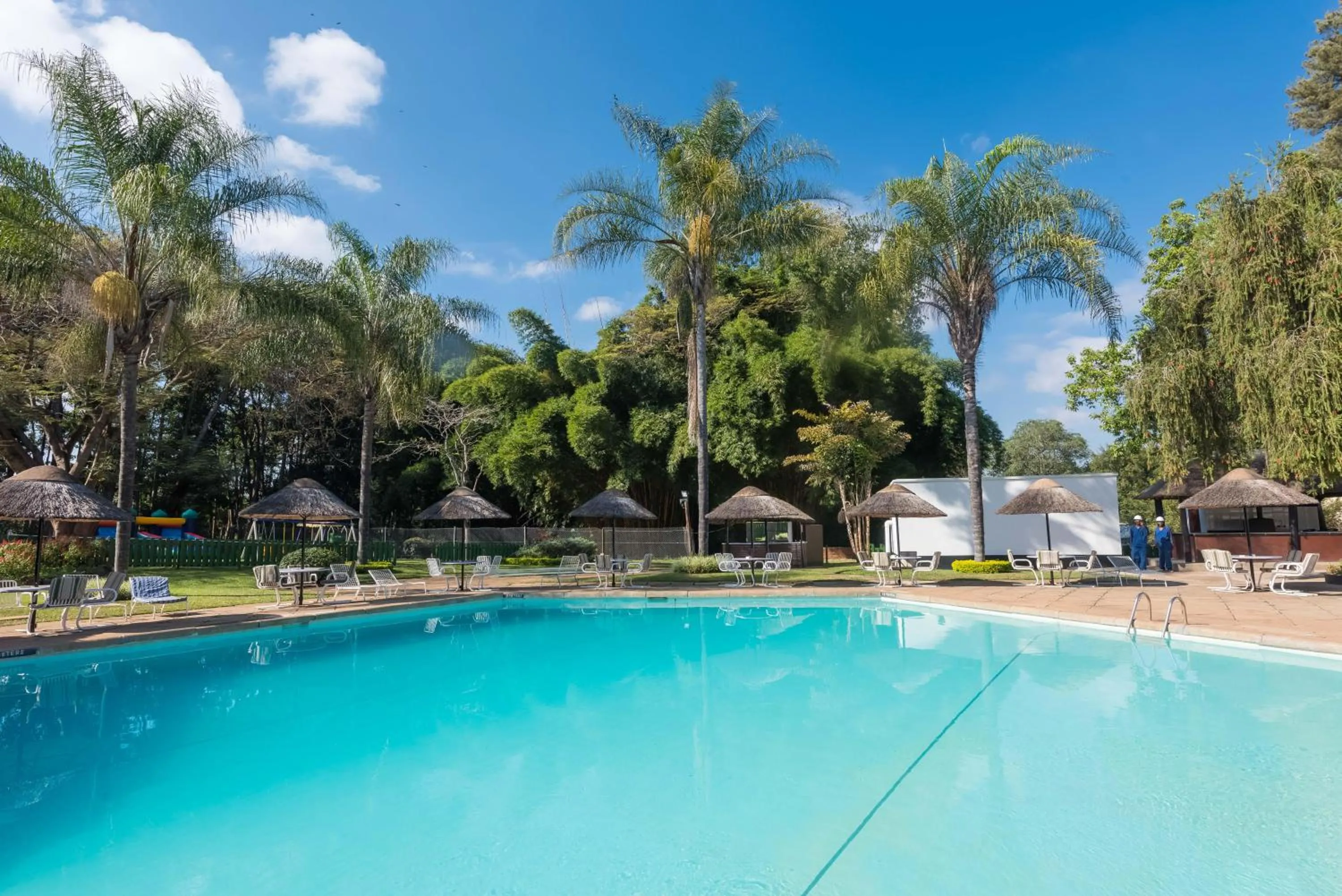 Swimming pool in Sunbird Capital
