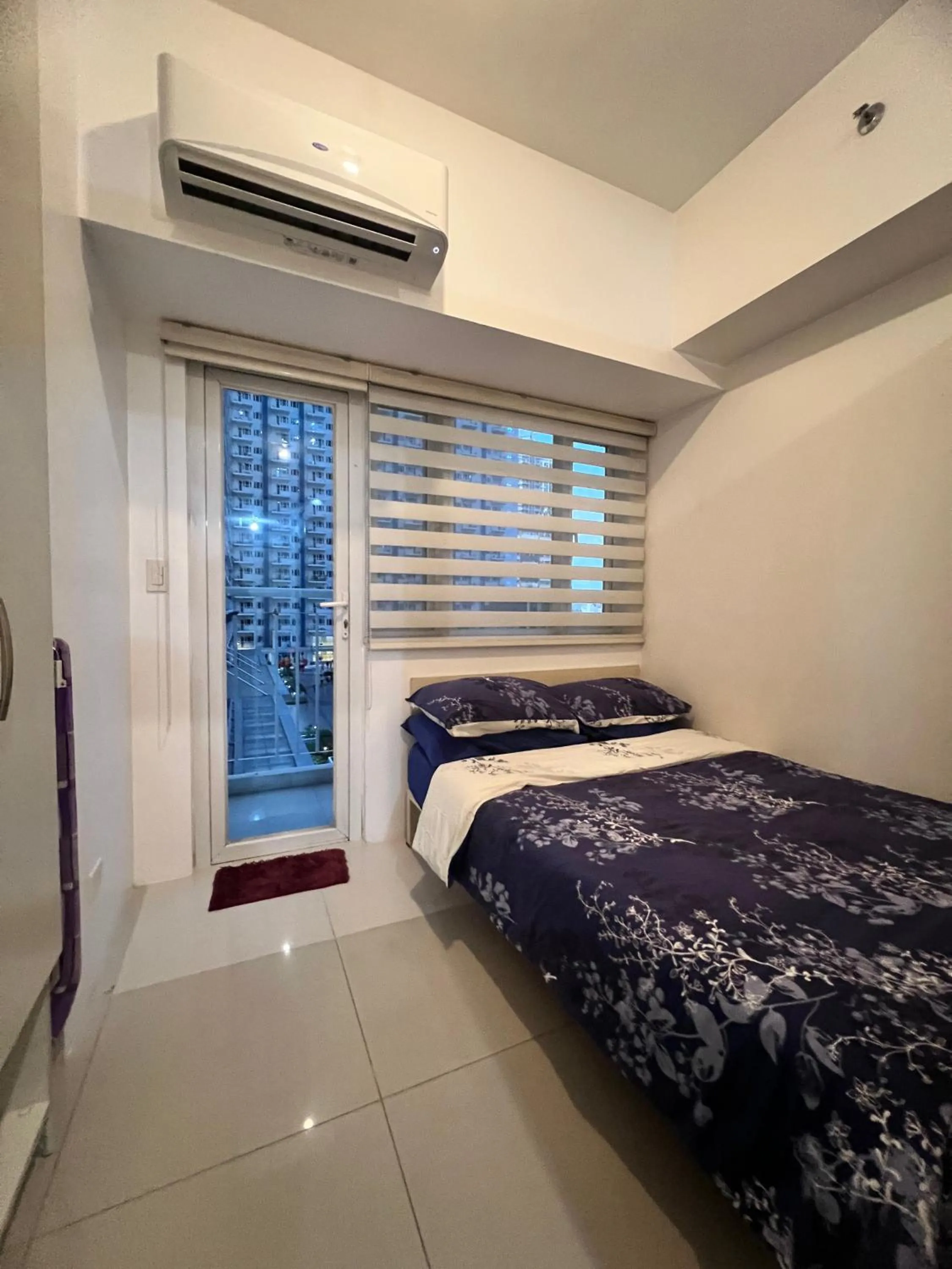 Bed in Studio Units at SM Light Residences Condo Beside Boni MRT Station