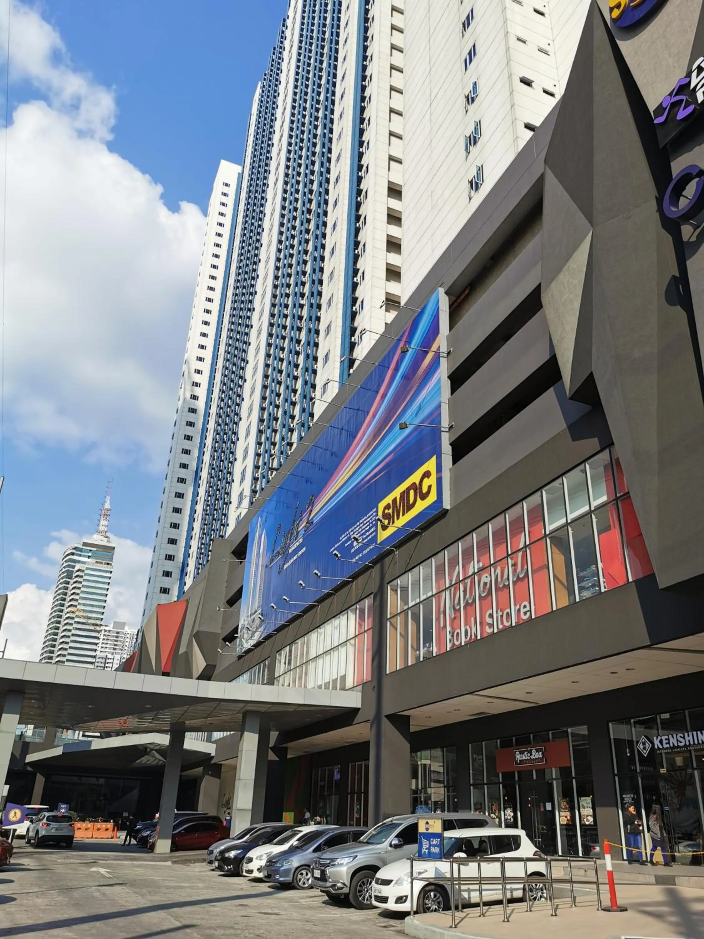 Property building in Studio Units at SM Light Residences Condo Beside Boni MRT Station