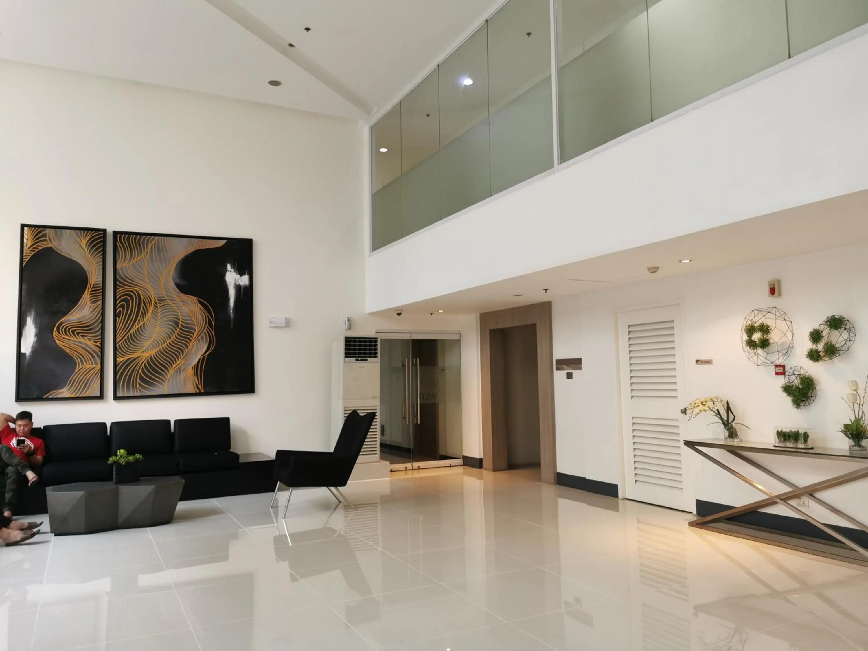 Lobby or reception in Studio Units at SM Light Residences Condo Beside Boni MRT Station