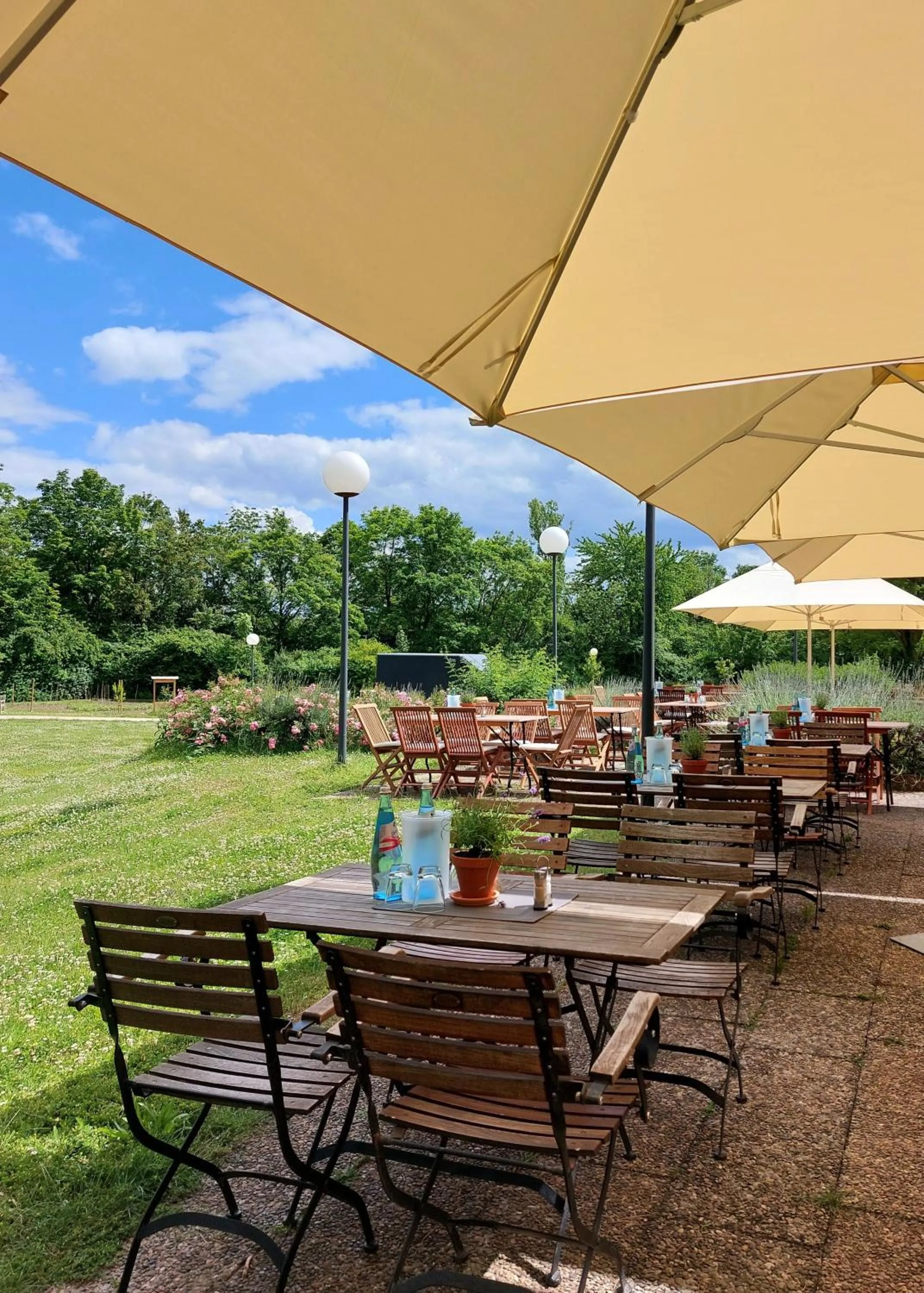 Patio in Heinrich Pesch Hotel