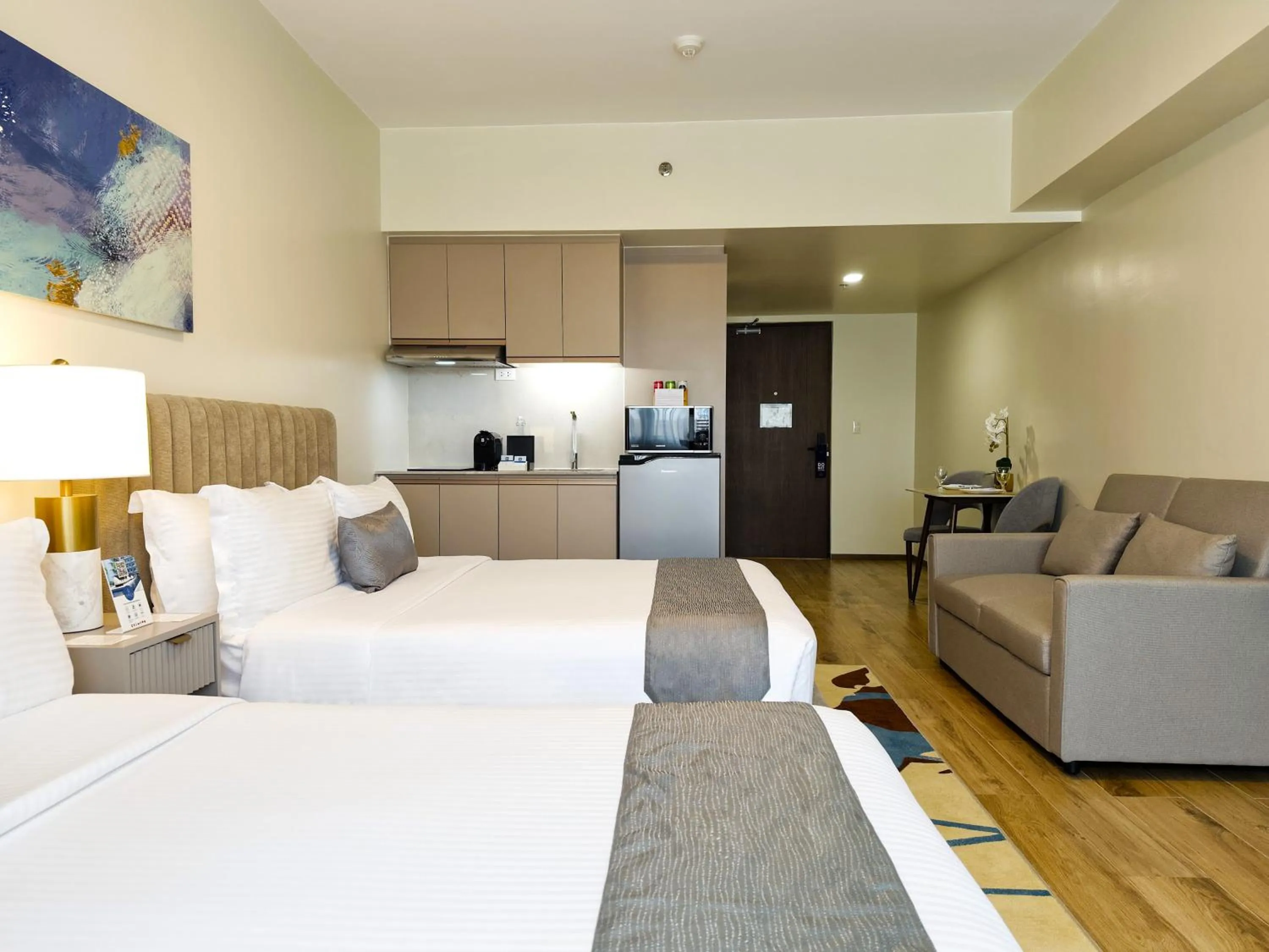 Bedroom in Savea Bay City Manila