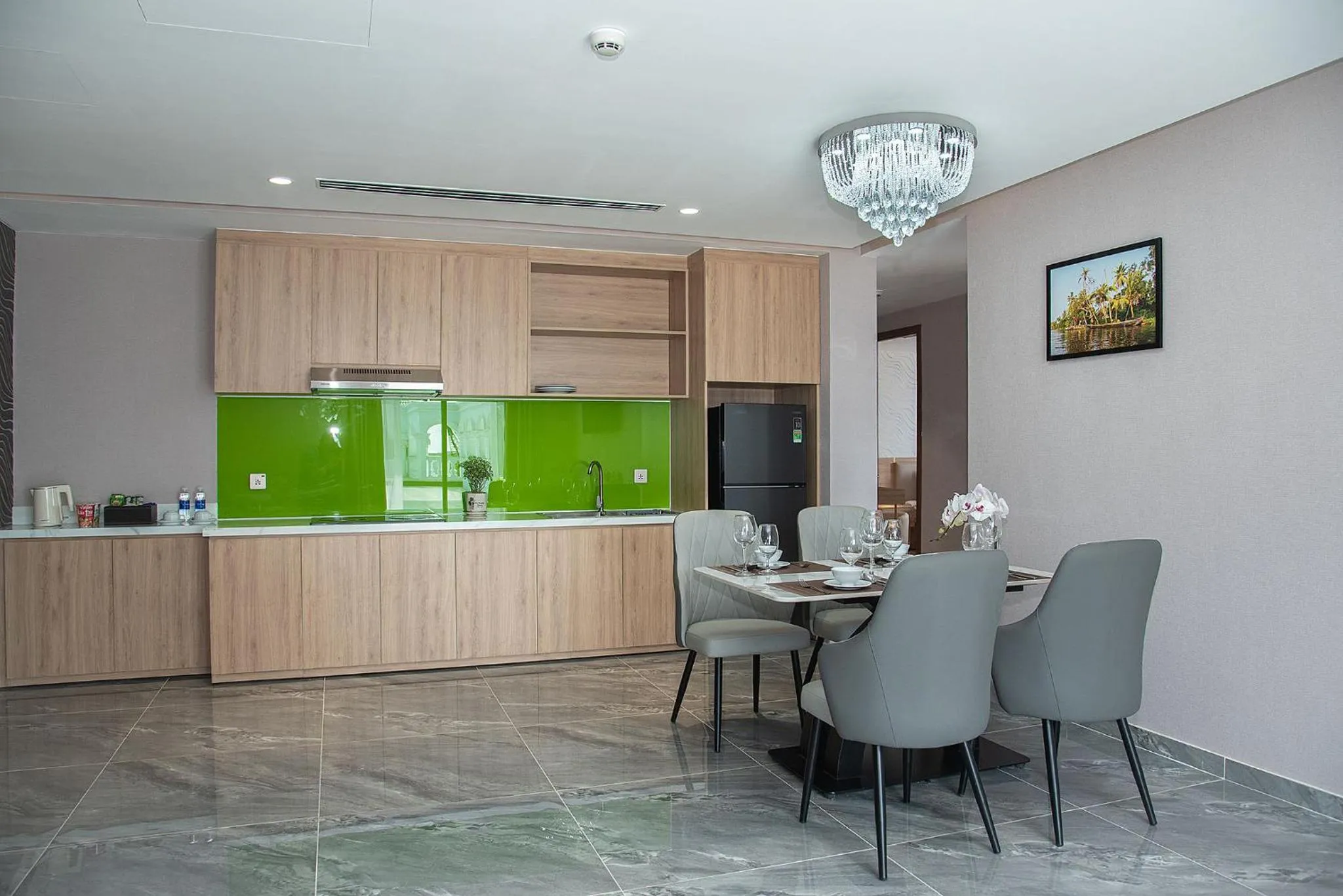 Coffee/tea facilities in Bamboo Riverside Boutique Hotel