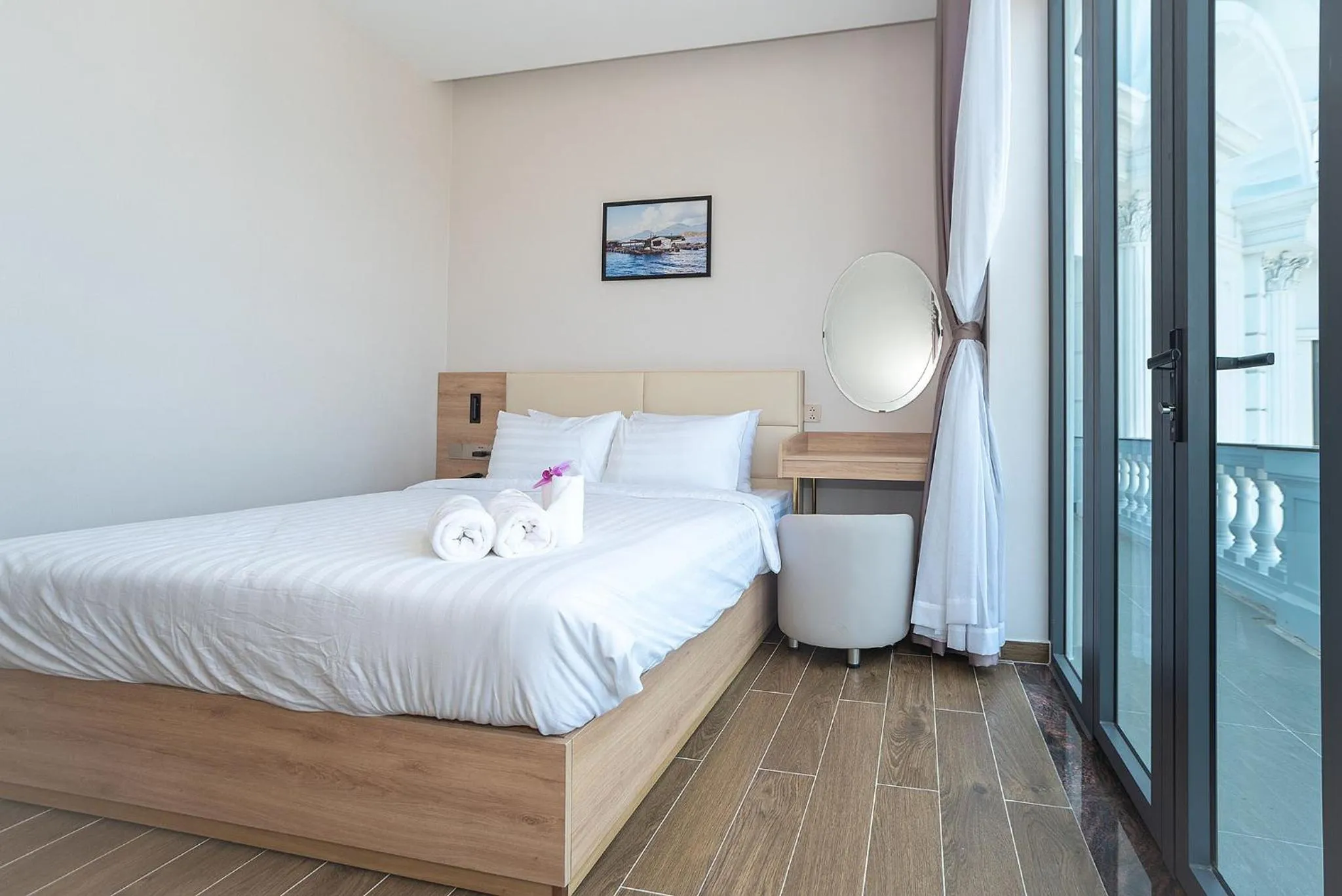 Photo of the whole room, Bed in Bamboo Riverside Boutique Hotel