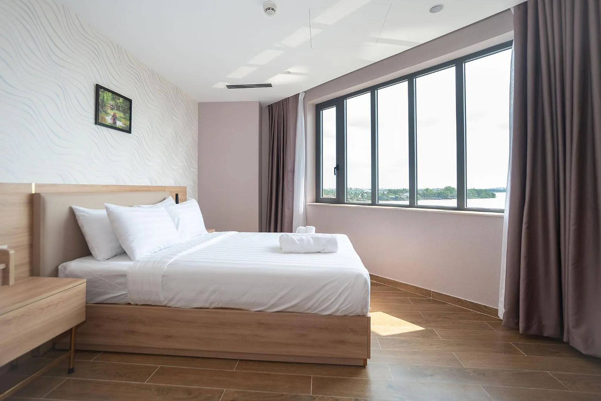 Bedroom, Bed in Bamboo Riverside Boutique Hotel