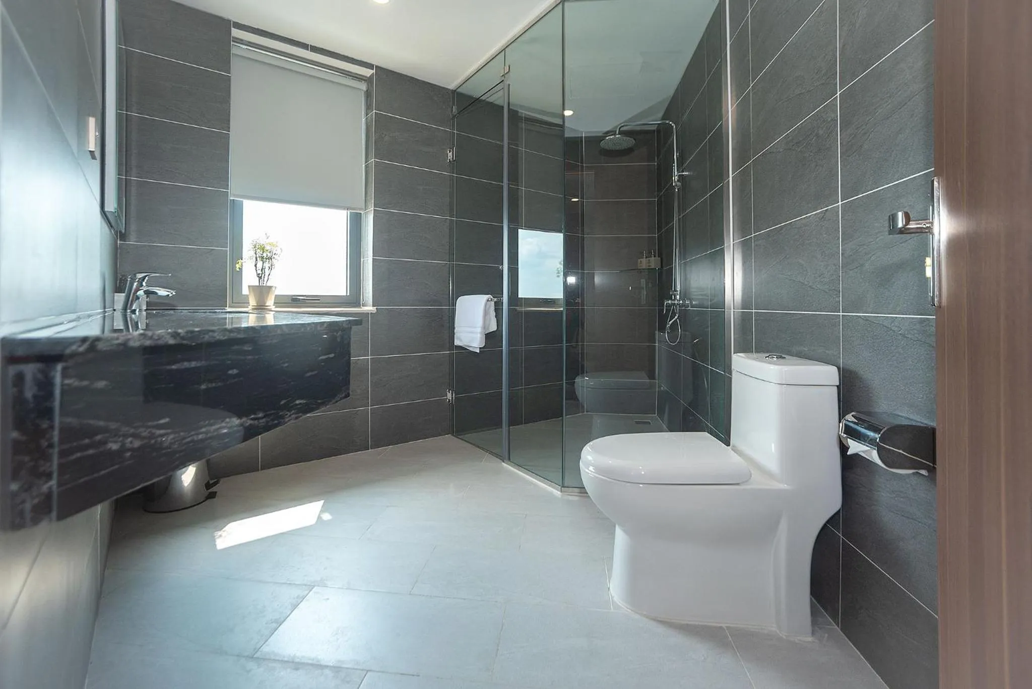 Toilet in Bamboo Riverside Boutique Hotel