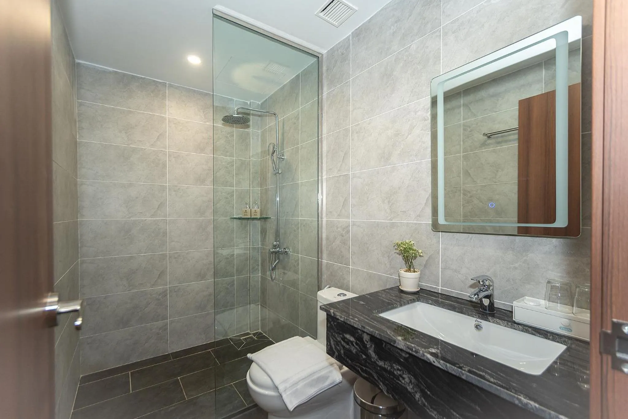 Bathroom in Bamboo Riverside Boutique Hotel