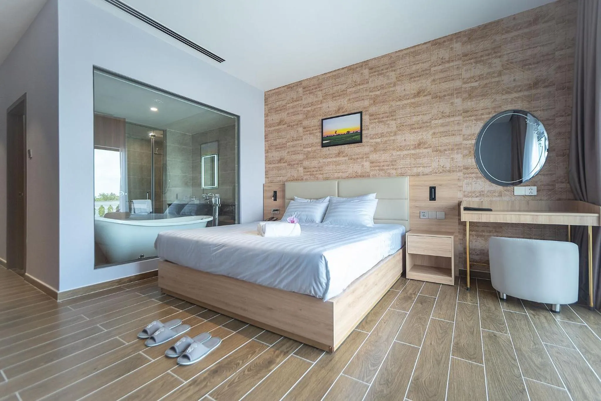 Bedroom, Bed in Bamboo Riverside Boutique Hotel