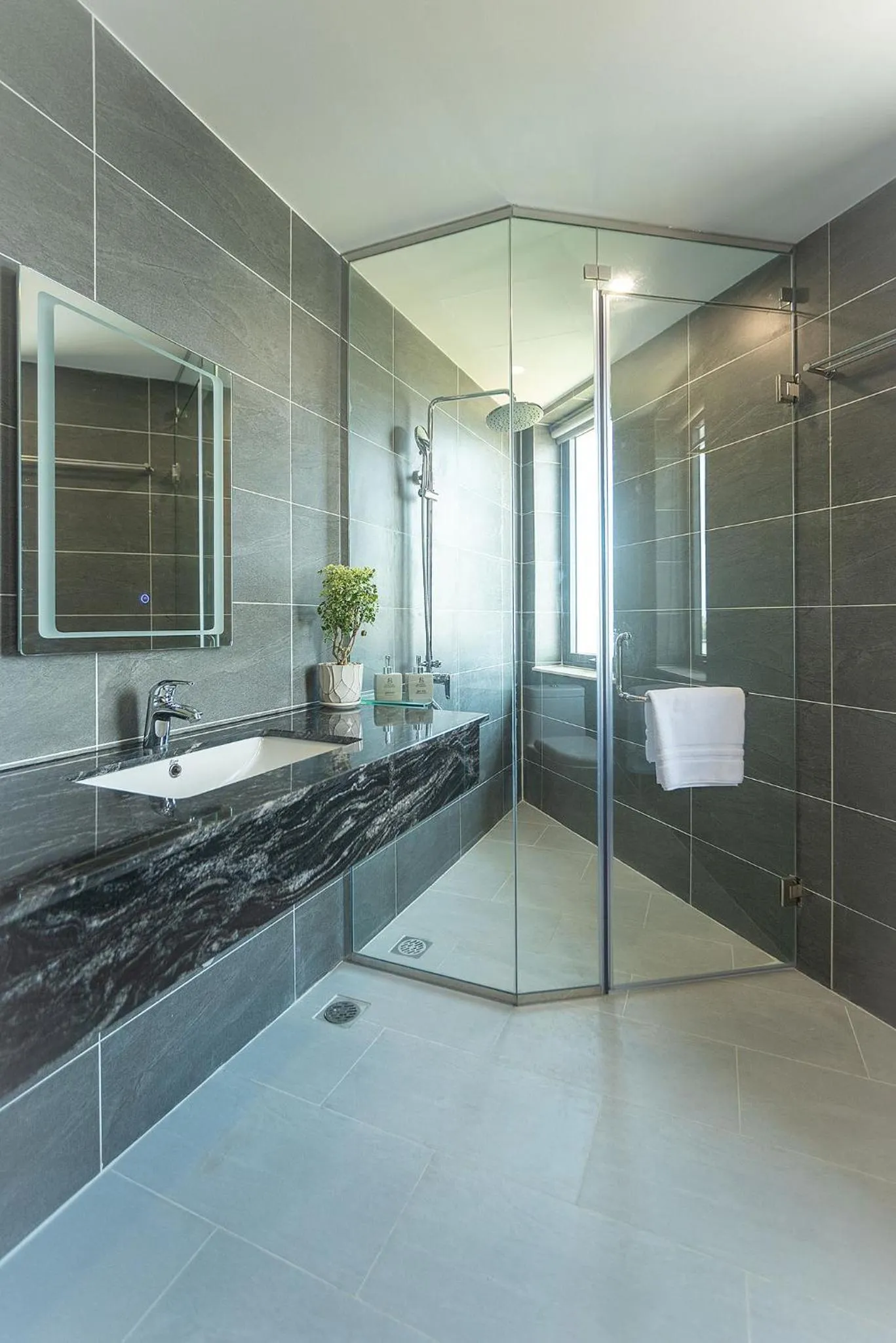 Bathroom in Bamboo Riverside Boutique Hotel