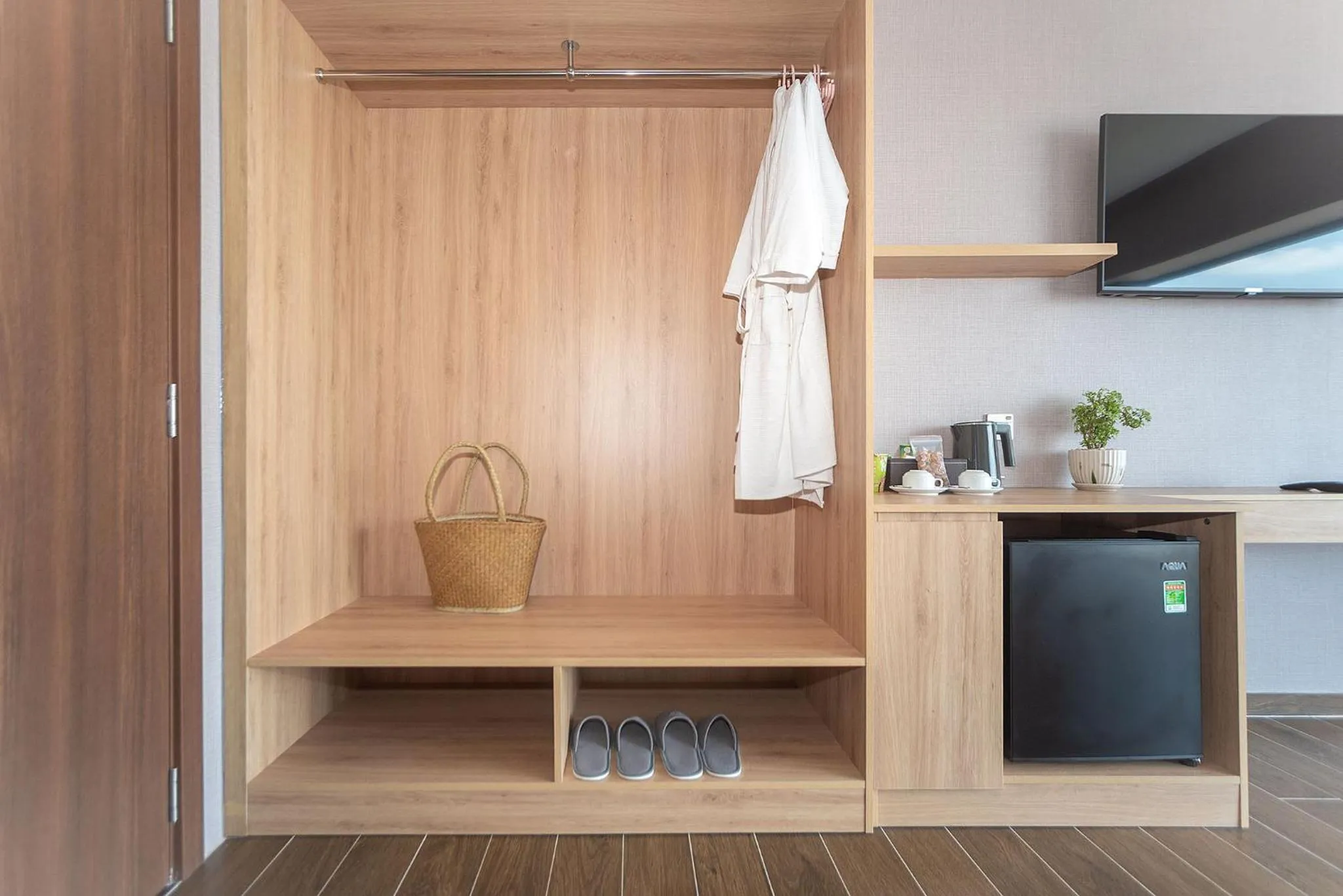 minibar in Bamboo Riverside Boutique Hotel