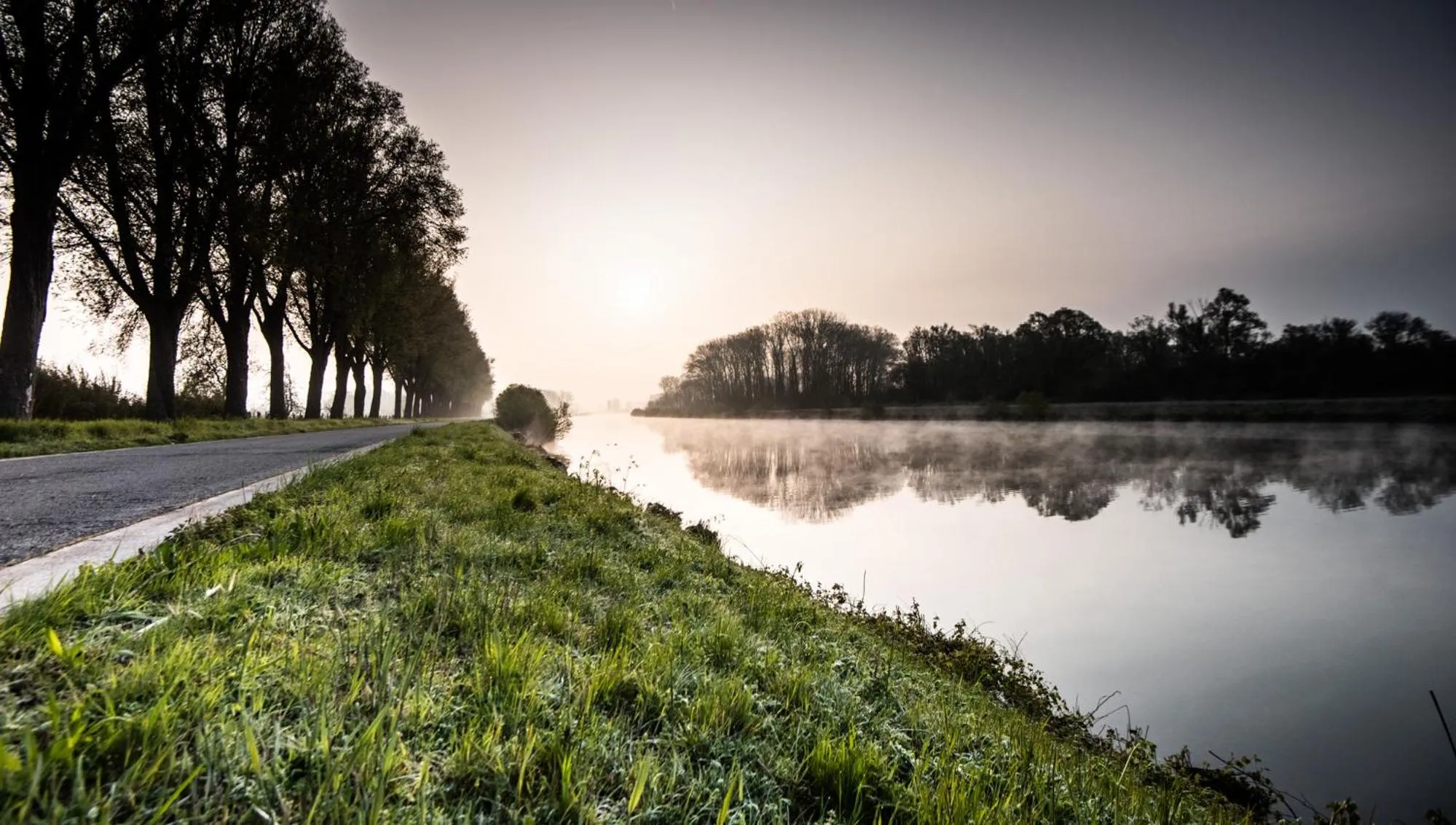 Natural landscape in B&B Scheldekant
