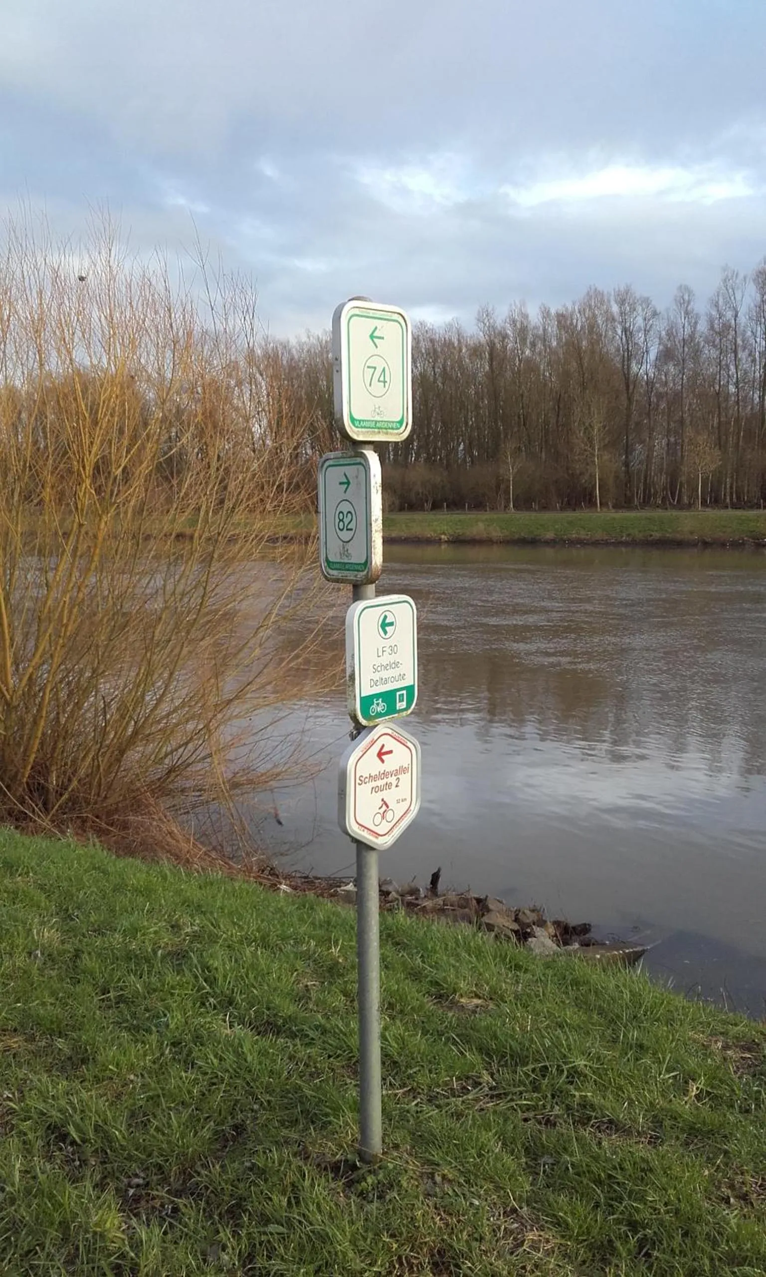 Cycling in B&B Scheldekant