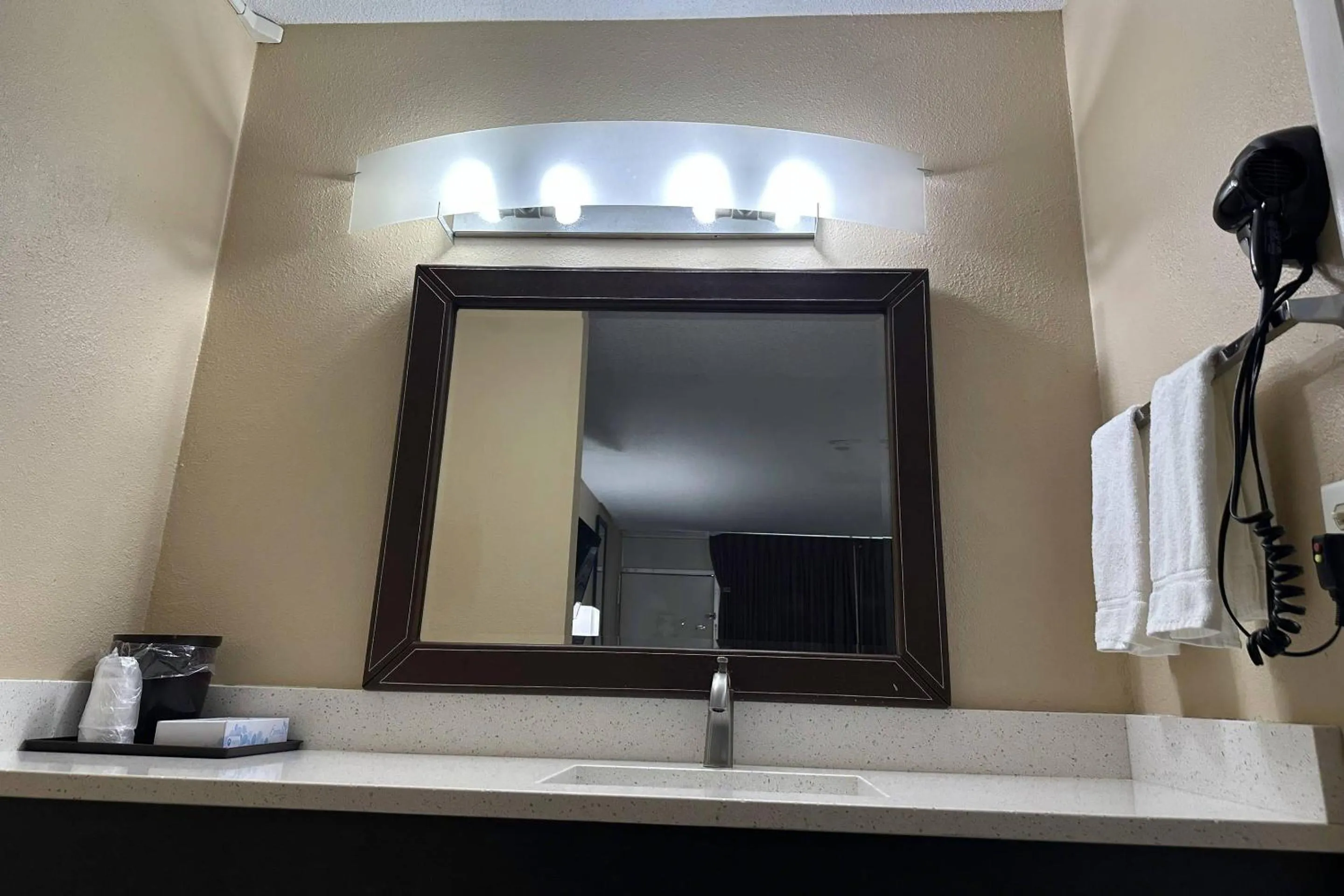 Bedroom in Rodeway Inn Bushnell