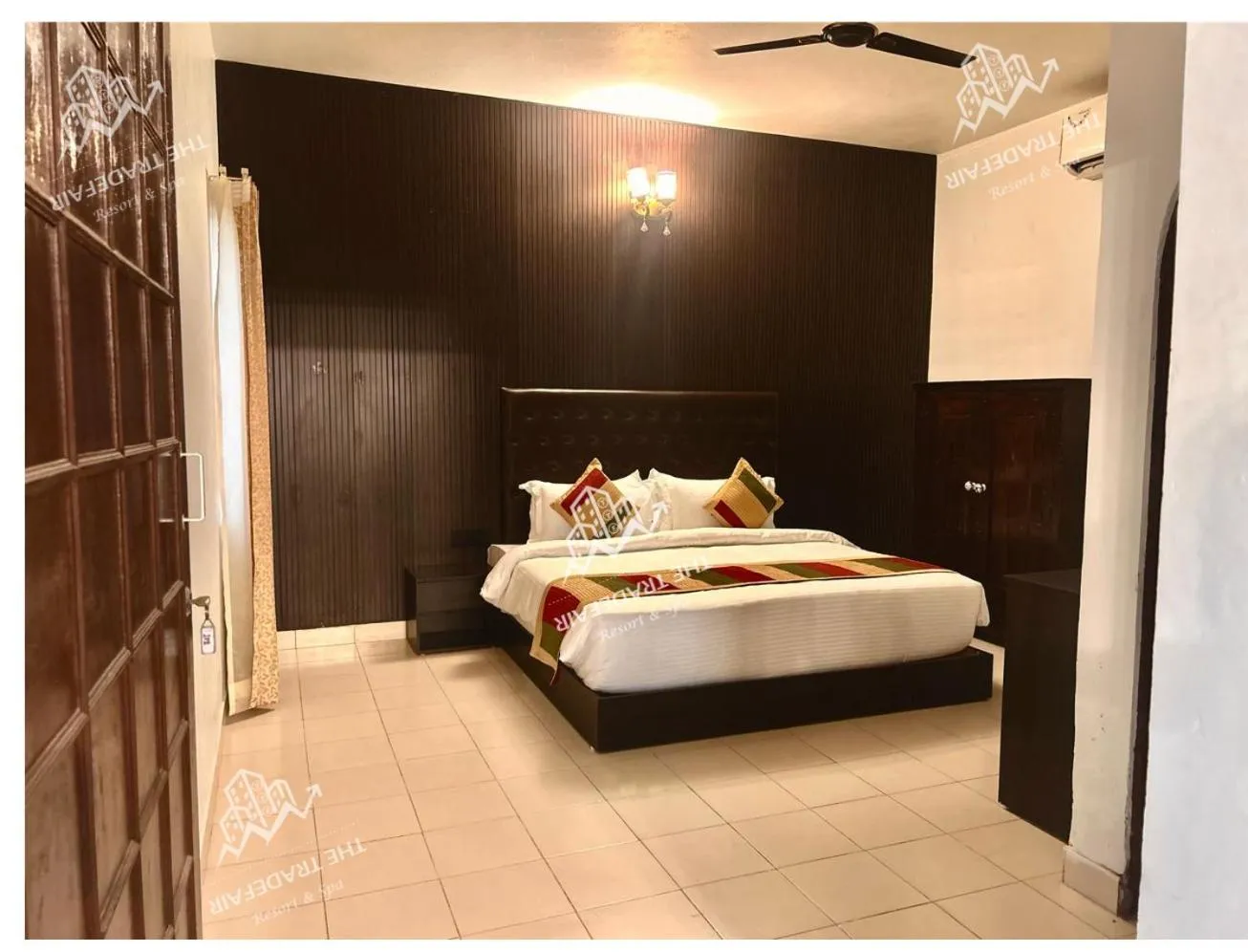 Bed in THE TRADEFAIR - RESORT AND SPA, Jaipur
