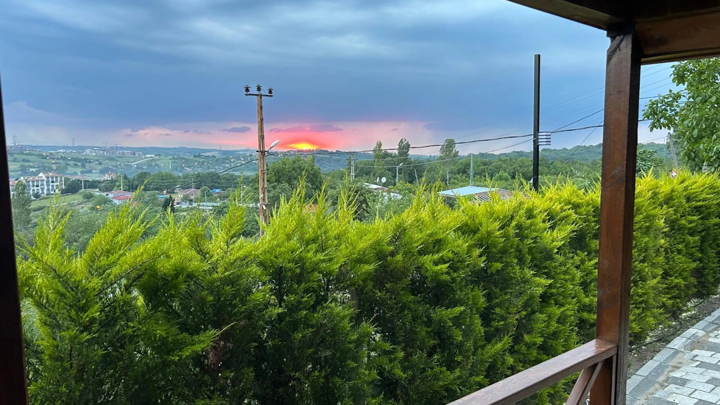 Garden view in Navy Inn & Bungalows