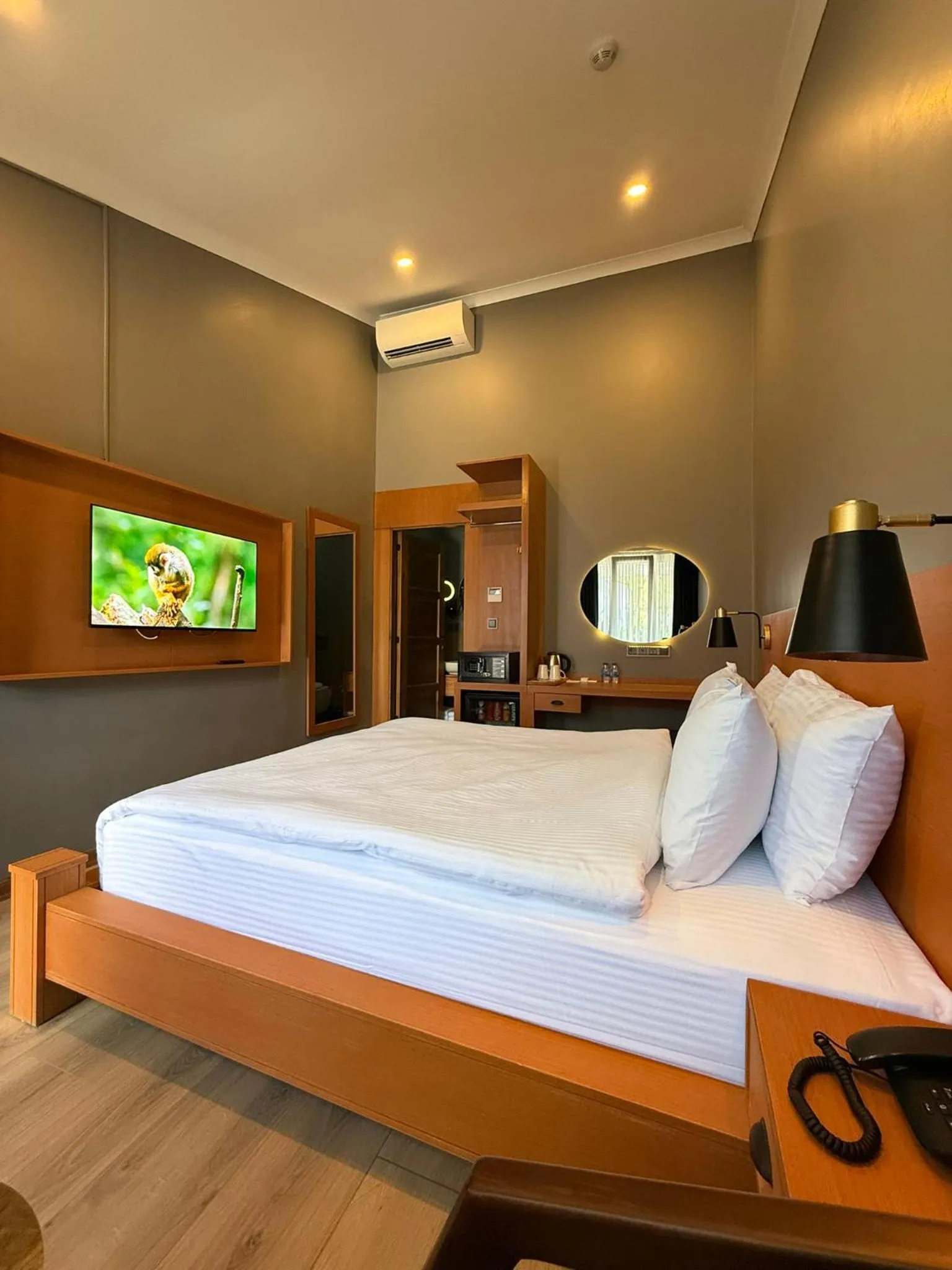 Photo of the whole room, Bed in Navy Inn & Bungalows