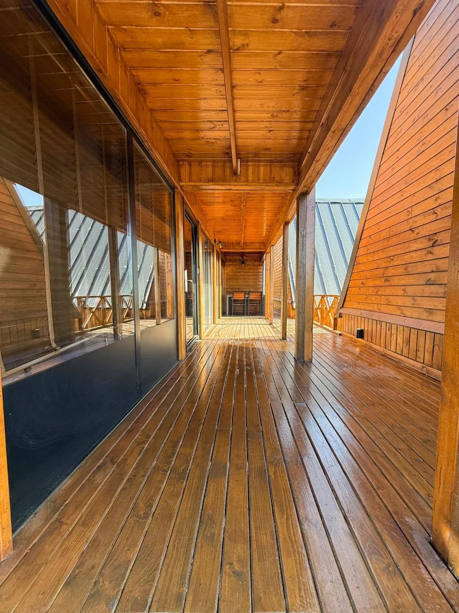 Patio in Navy Inn & Bungalows