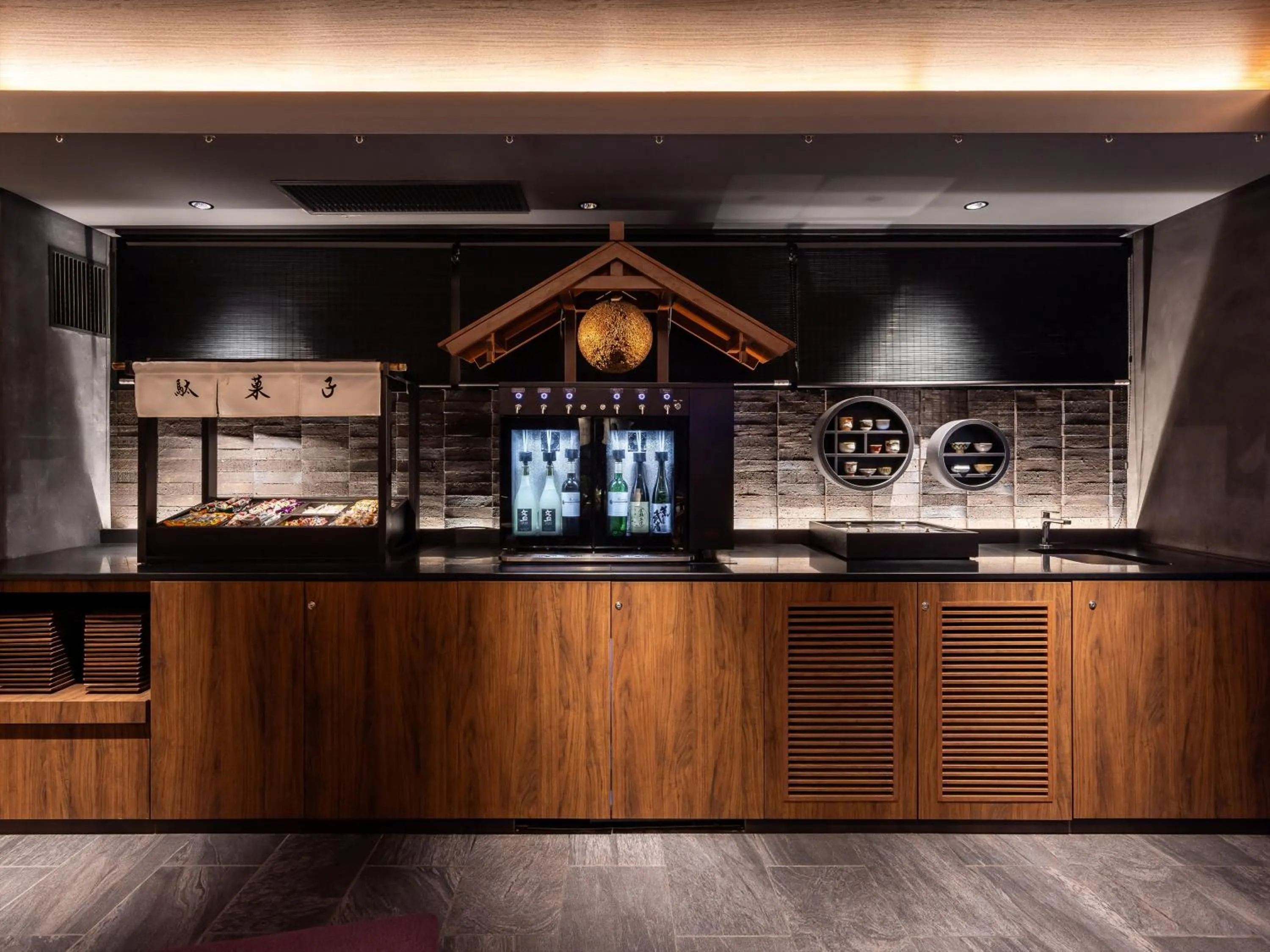 Communal lounge/ TV room in HANARE by Tokyu Stay Kyoto Sanjo