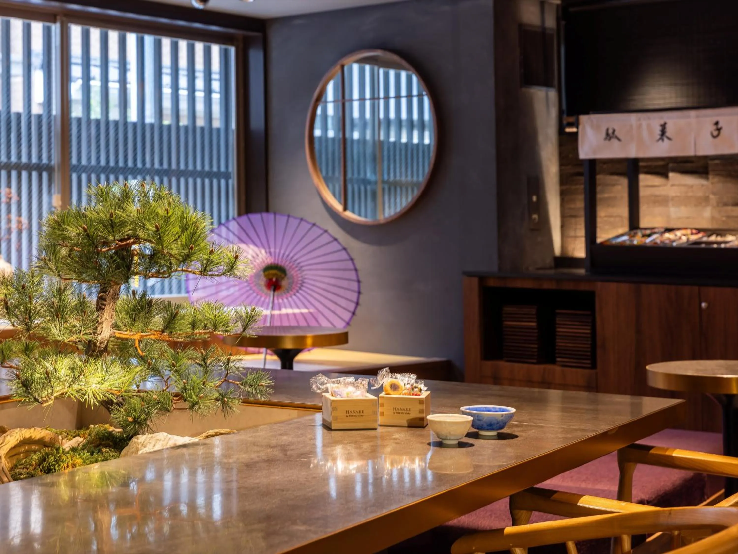 Communal lounge/ TV room in HANARE by Tokyu Stay Kyoto Sanjo